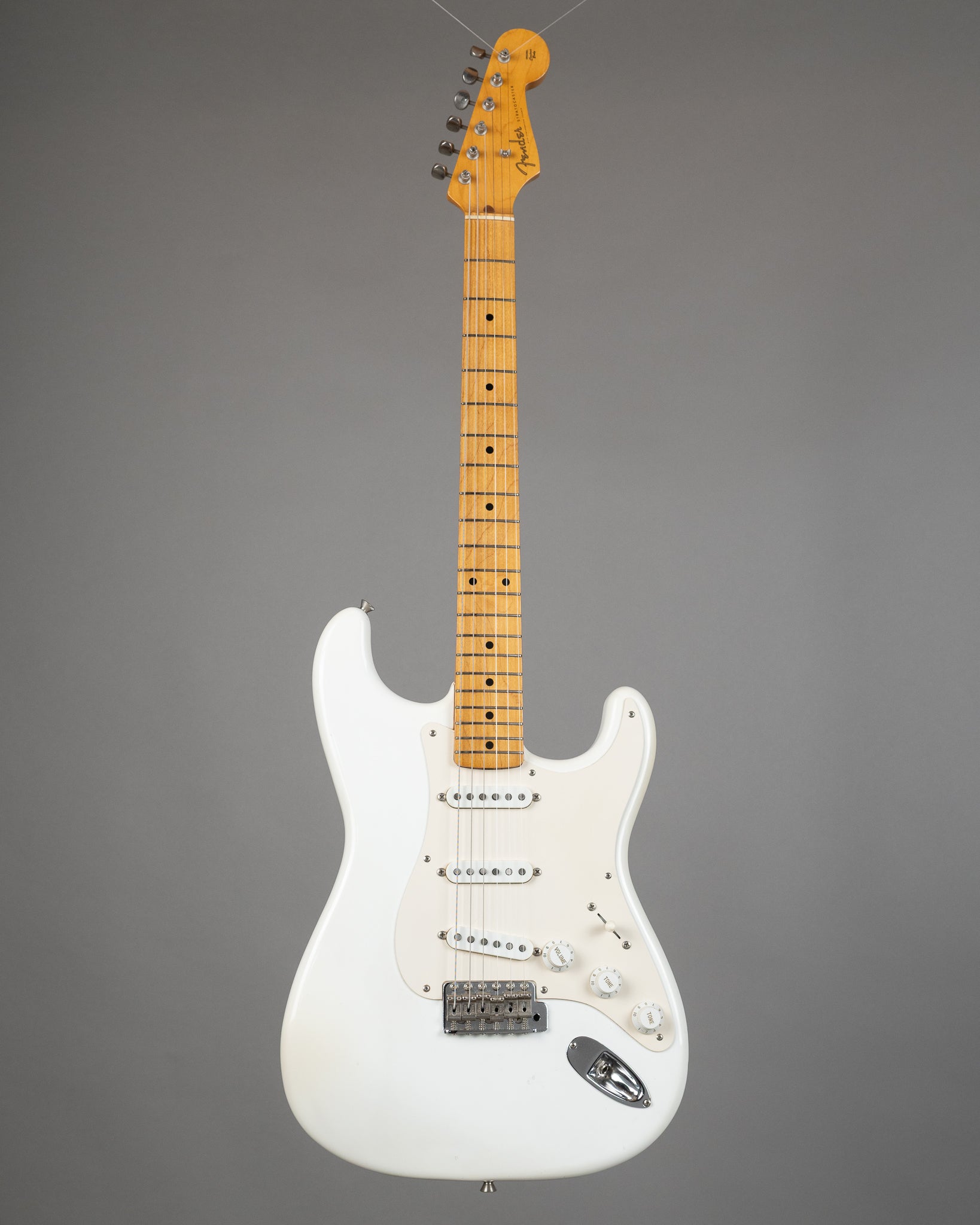 c1989 Fender ST57 Stratocaster (Japan, Olympic White)