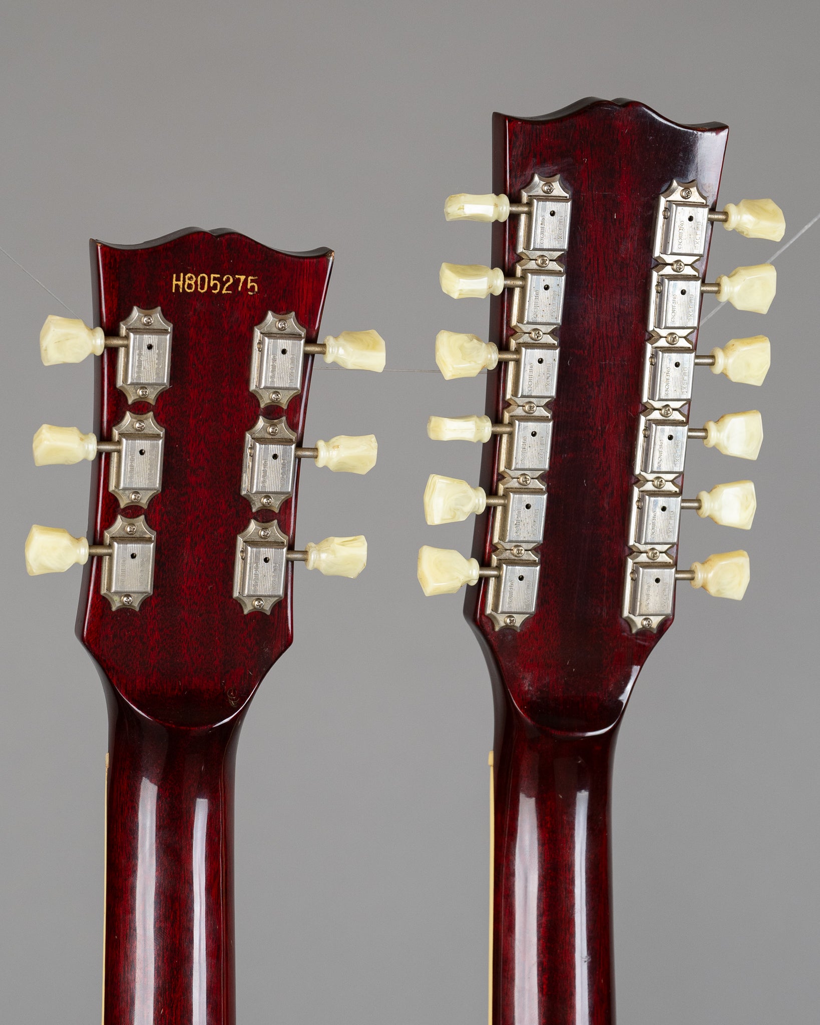 1980 Greco SGW-1300 Double Neck SG (Japan, Cherry, OHSC)