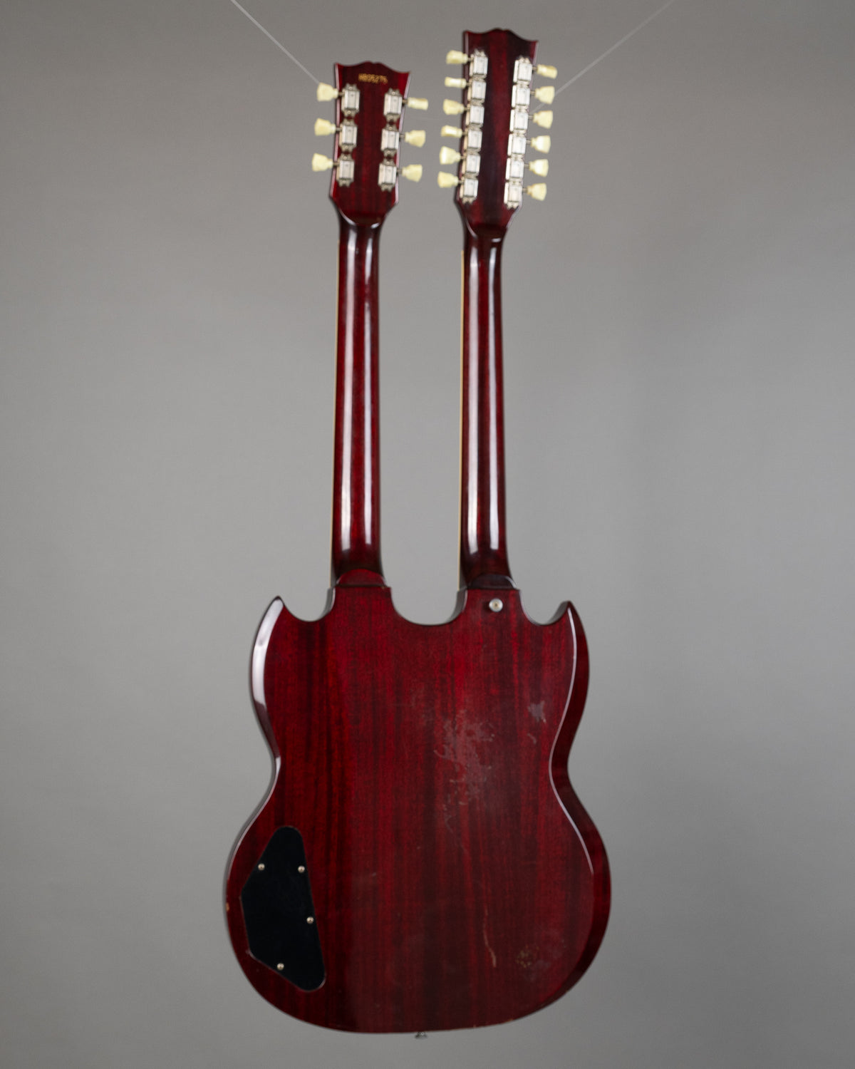 1980 Greco SGW-1300 Double Neck SG (Japan, Cherry, OHSC)