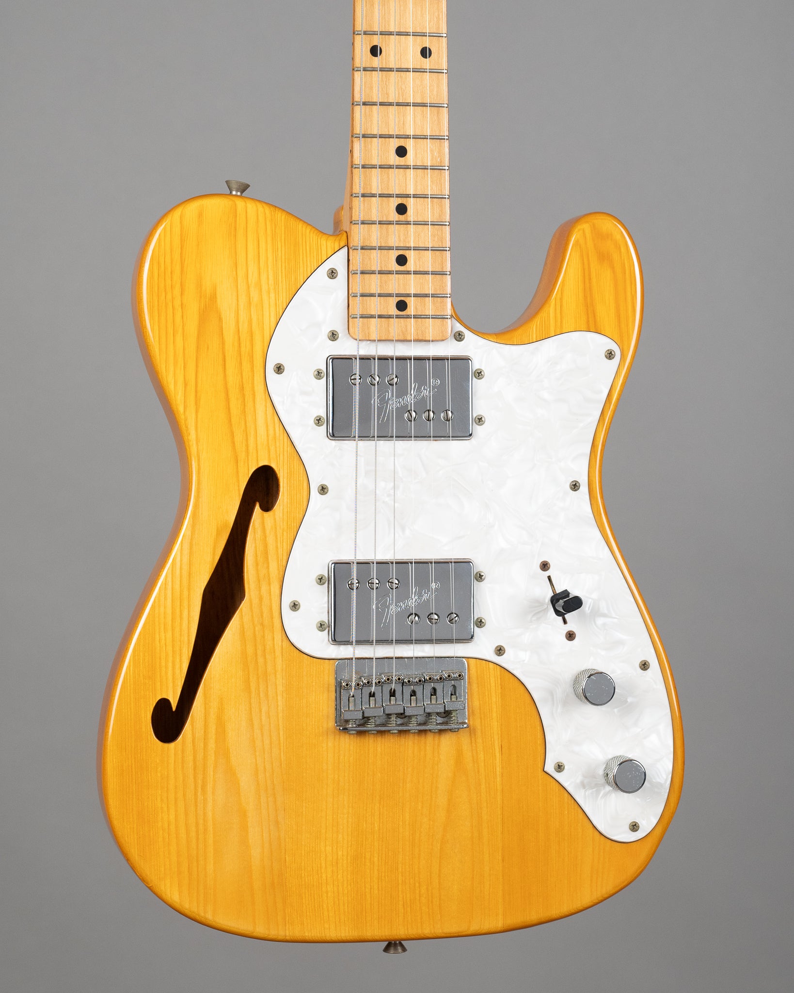 1988 Fender TN72-70 Thinline Telecaster (Japan, Natural, HSC)