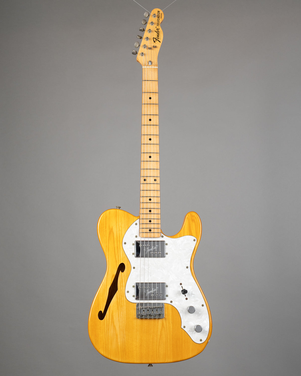 1988 Fender TN72-70 Thinline Telecaster (Japan, Natural, HSC)