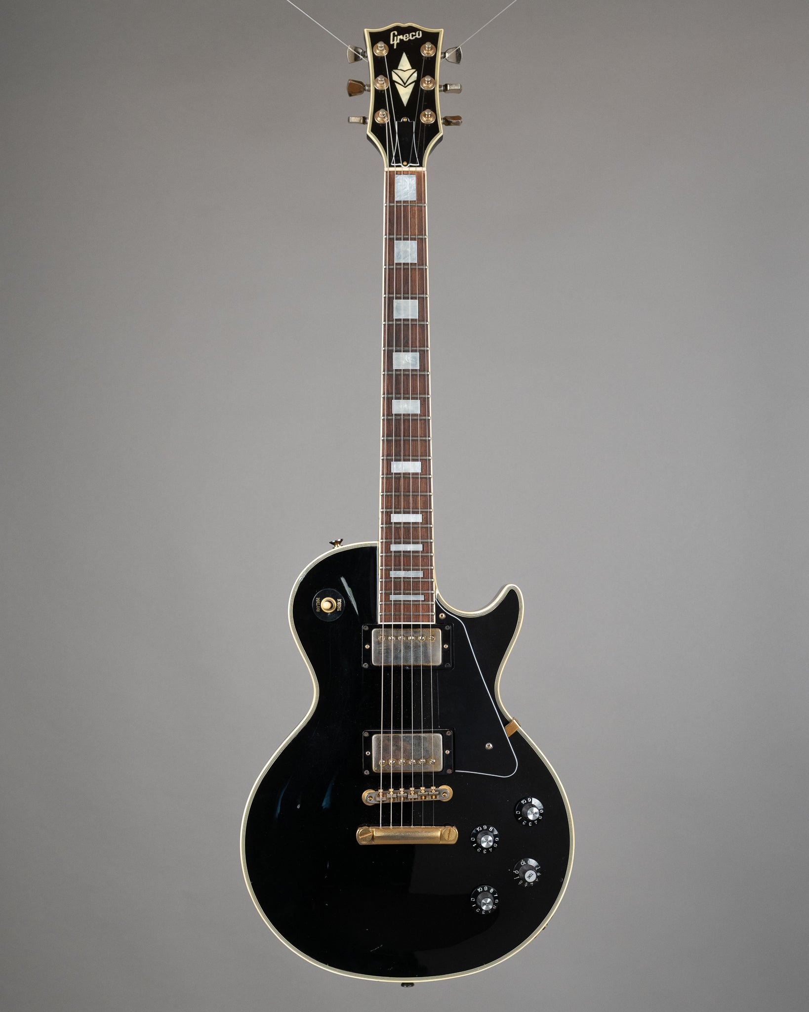 1987 Greco EGC 68-60 (Japan, Black, Gig Bag)