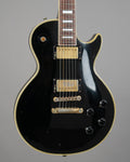1990 Burny Les Paul Custom (Japan, Black)*