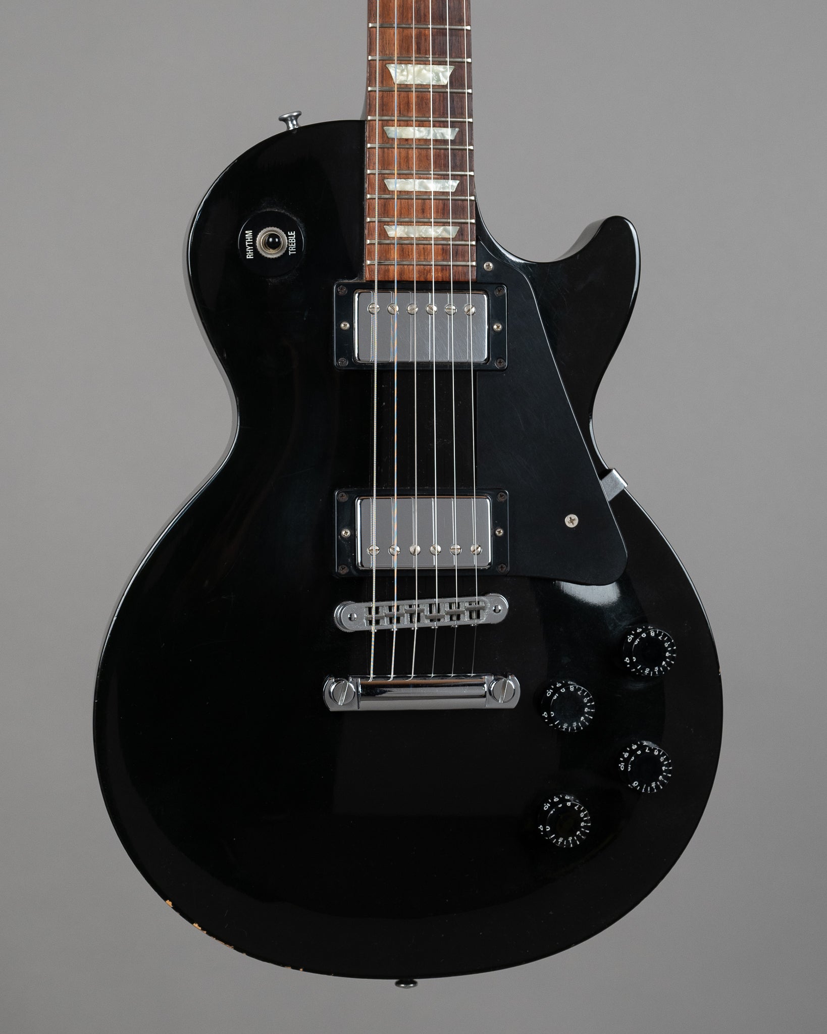 2002 Gibson Les Paul Studio (USA, Ebony, OHSC)