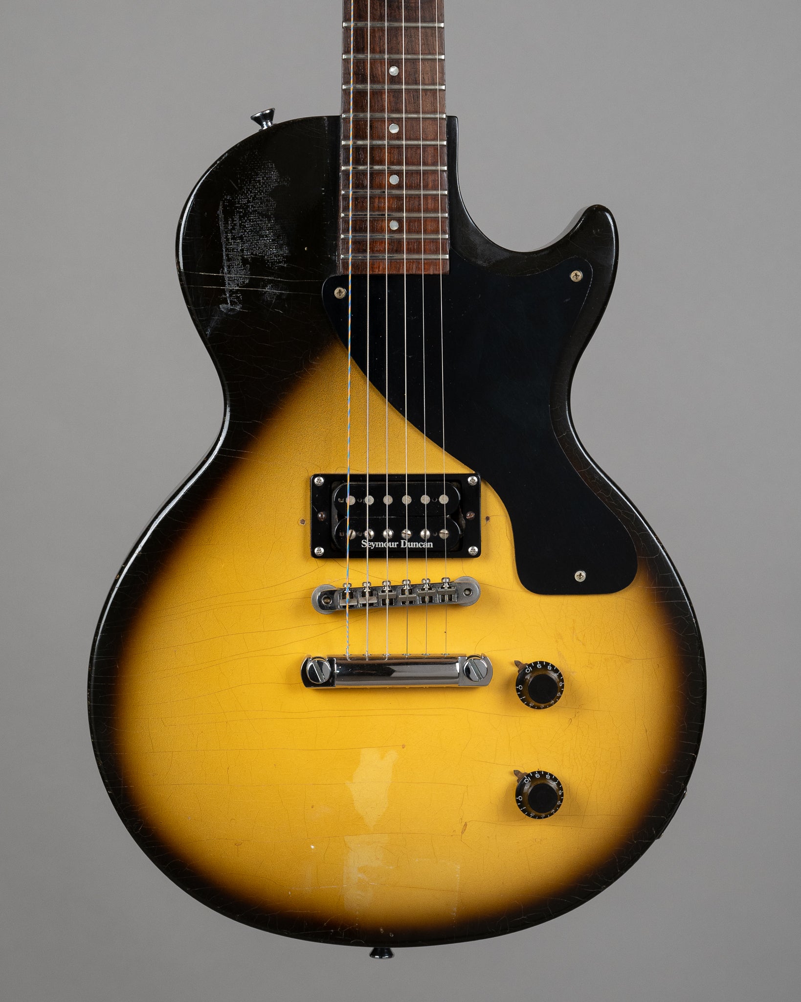 1991 Les Paul Junior (USA, Smokeburst, Humbucker Mod)