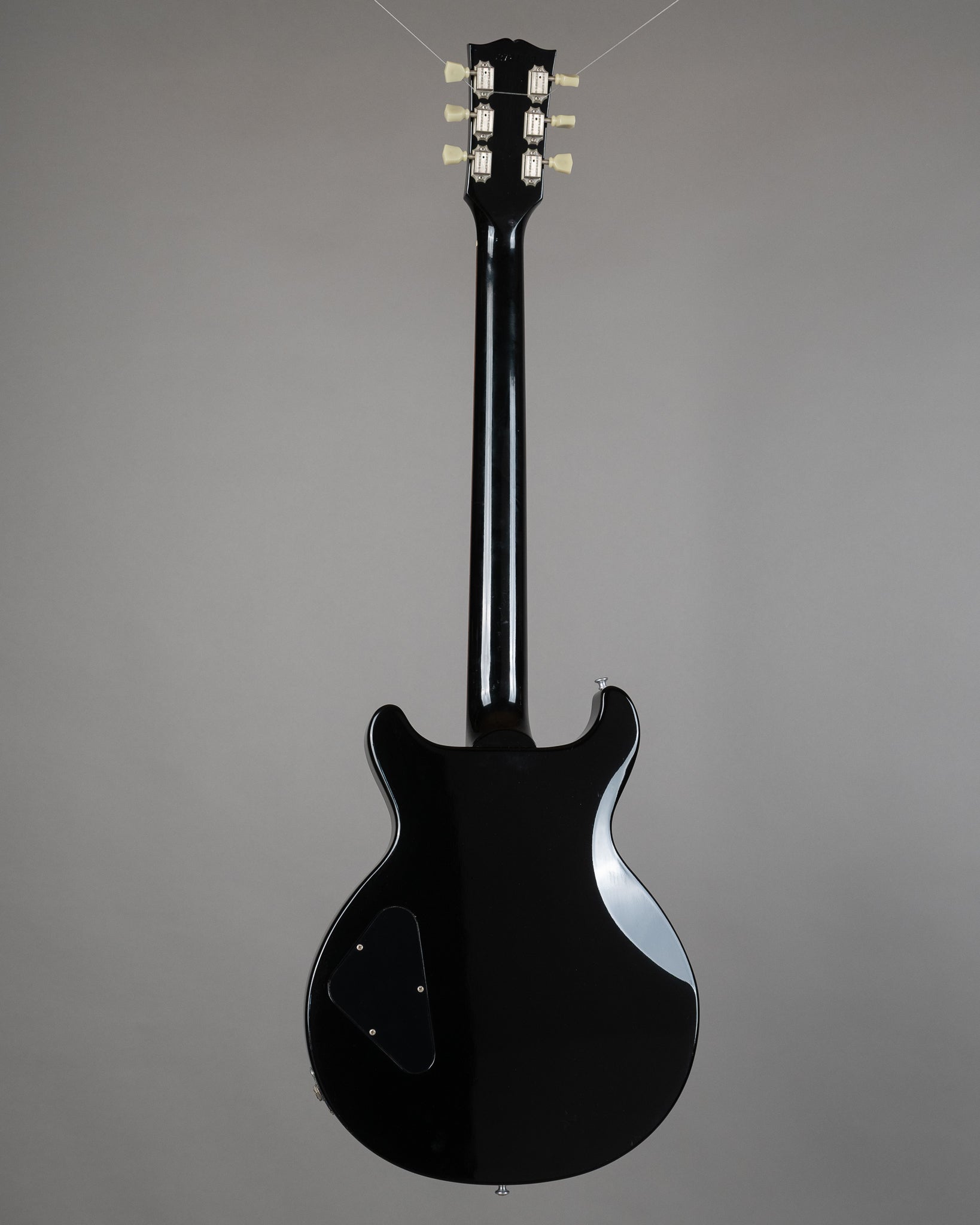 1997 Gibson Les Paul Studio DC Double Cut (USA, Ebony, OHSC)