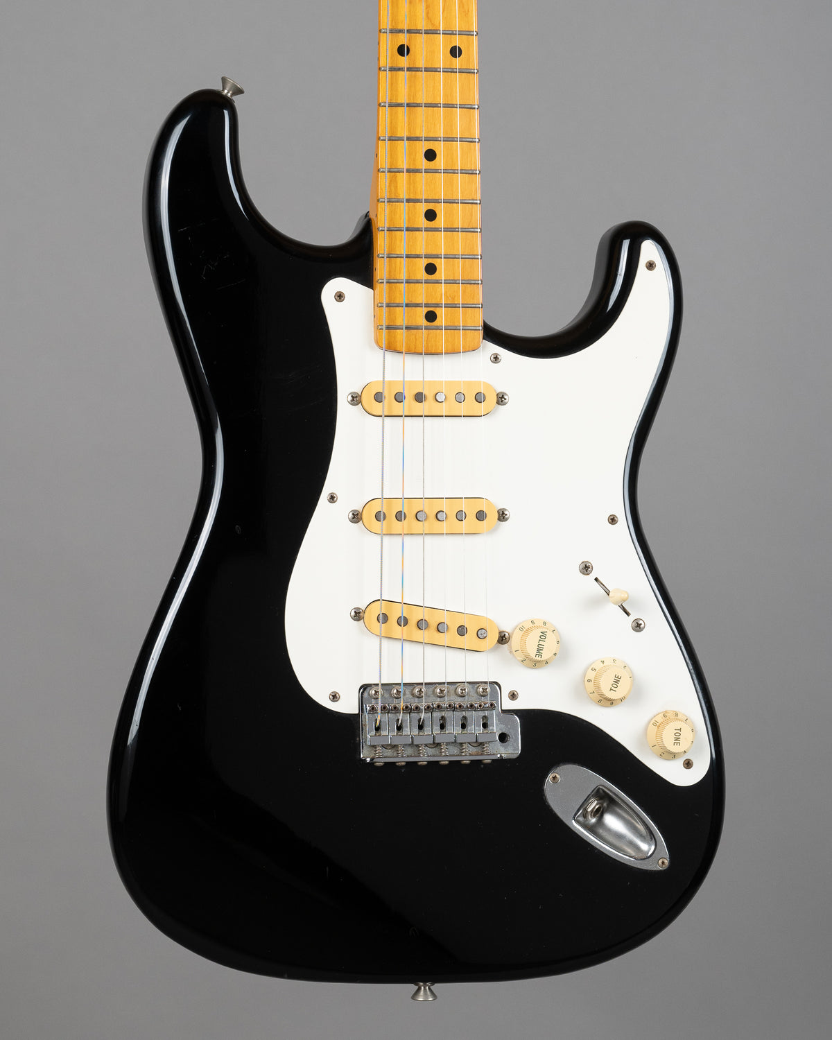 1987 Fender STD-57 Stratocaster (Japan, Black)