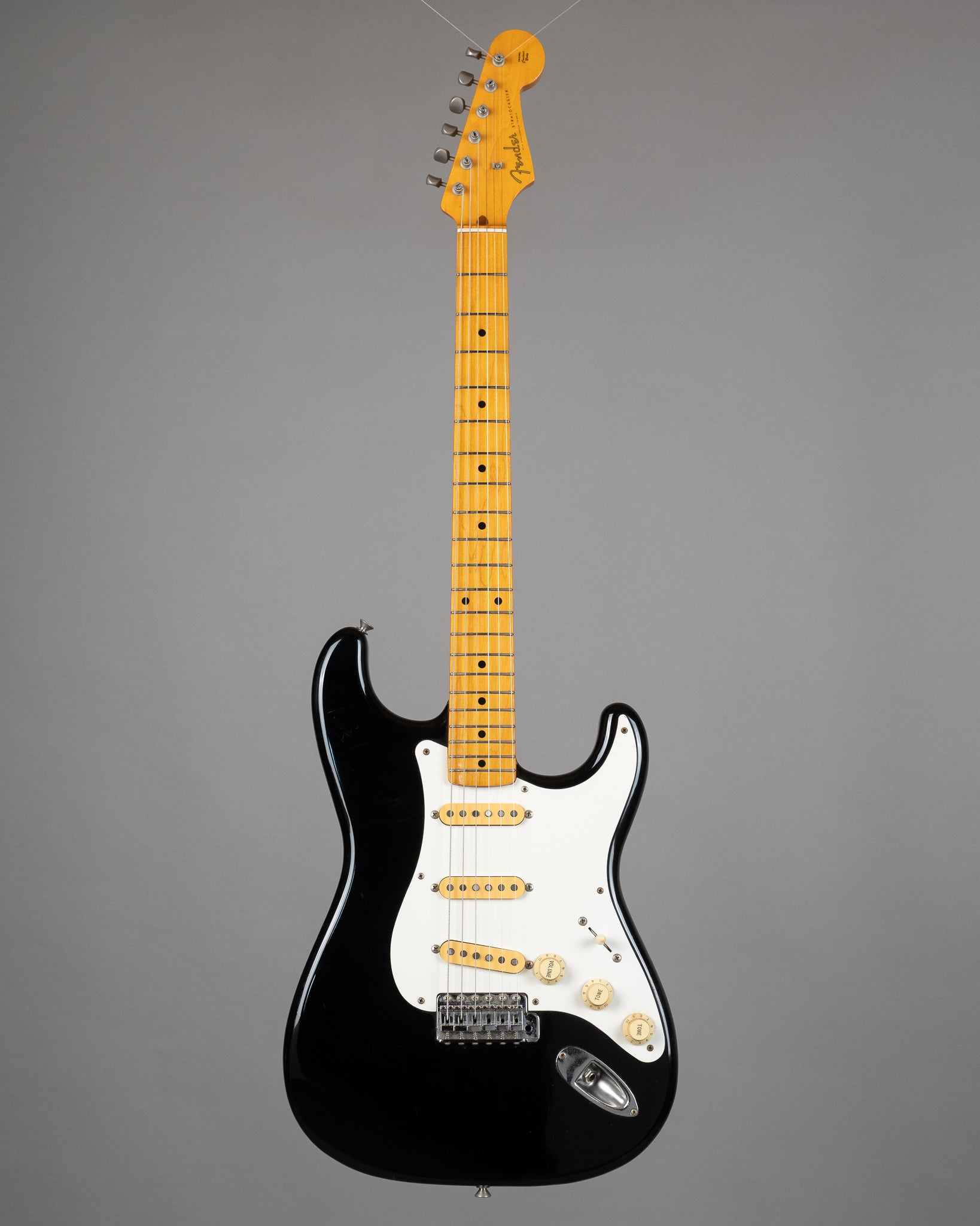 1987 Fender STD-57 Stratocaster (Japan, Black)
