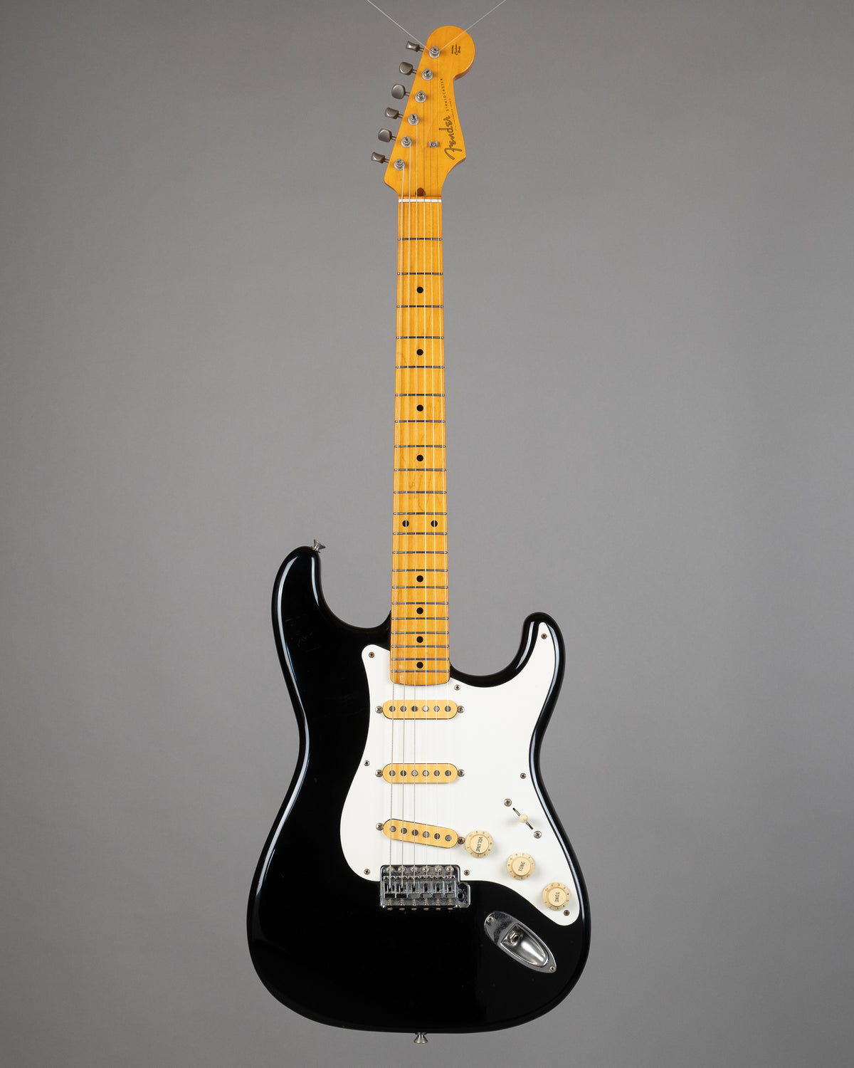1987 Fender STD-57 Stratocaster (Japan, Black)