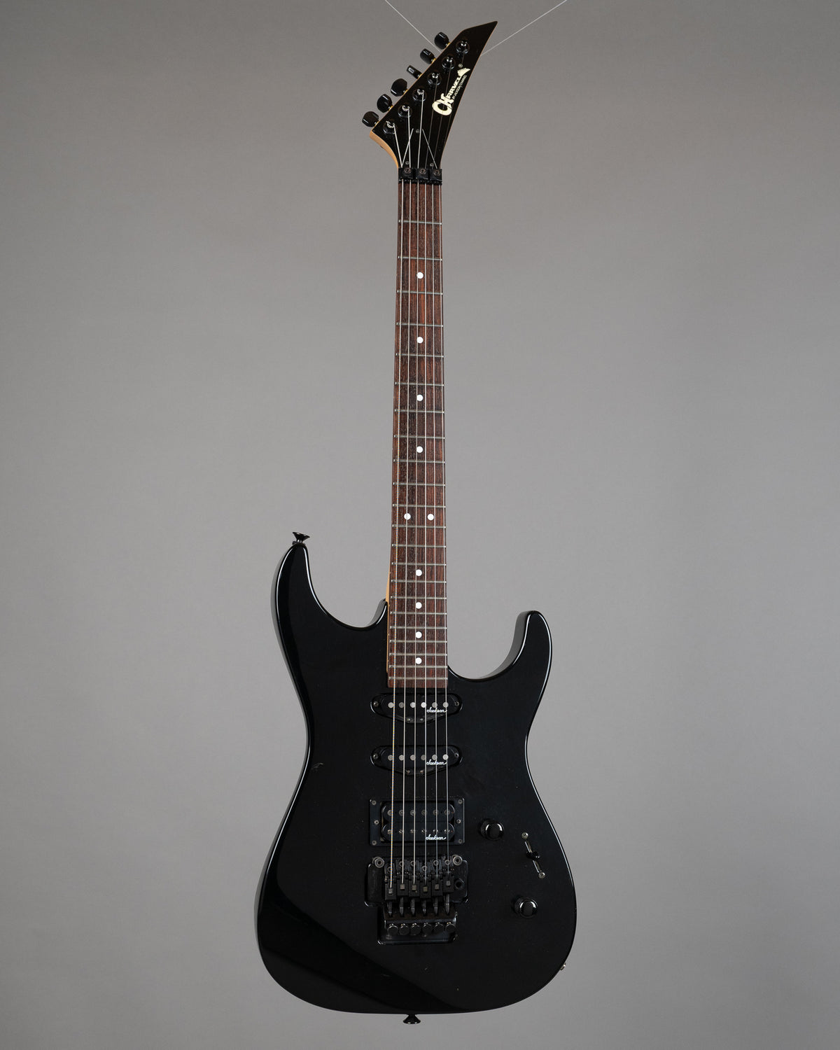 1989 Charvel Model 3 HSS (Japan, Black, Gig Bag)