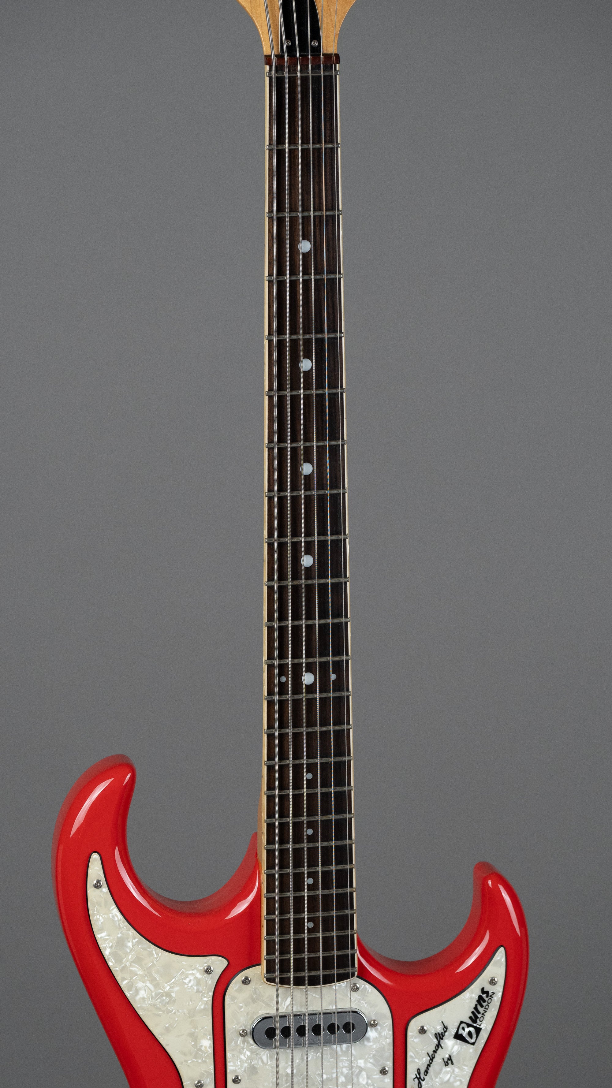 1997 Burns Barracuda Special (China, Fiesta Red, OHSC)