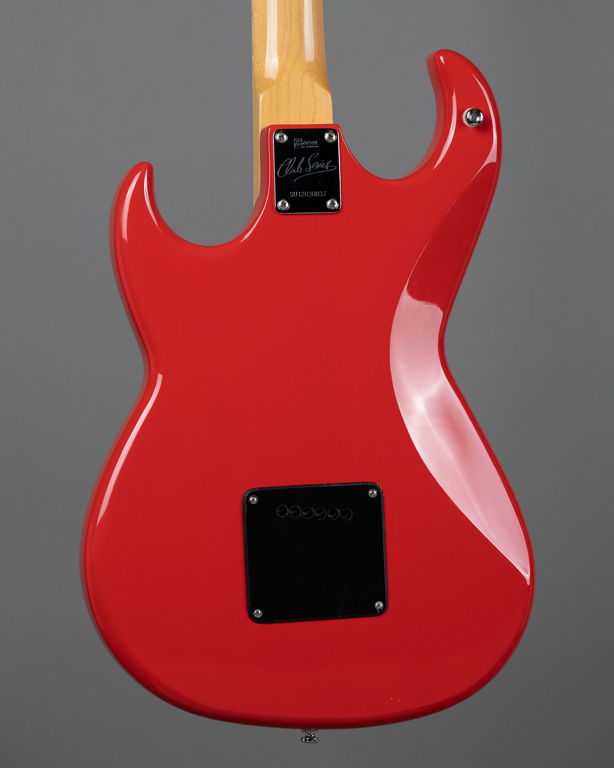 1997 Burns Barracuda Special (China, Fiesta Red, OHSC)
