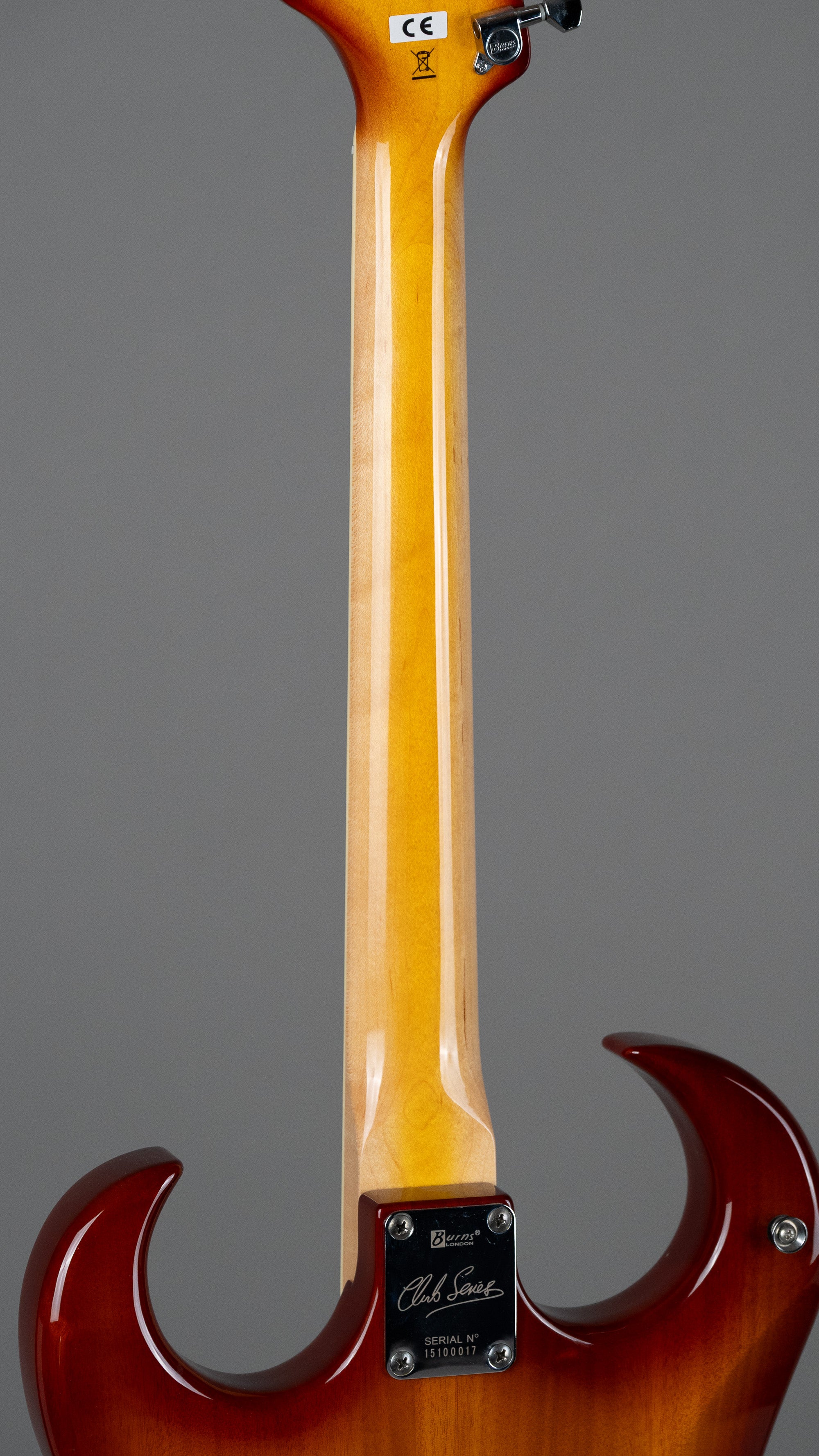 c2010s Burns Bison Club Series (China, Sunburst, OHSC)