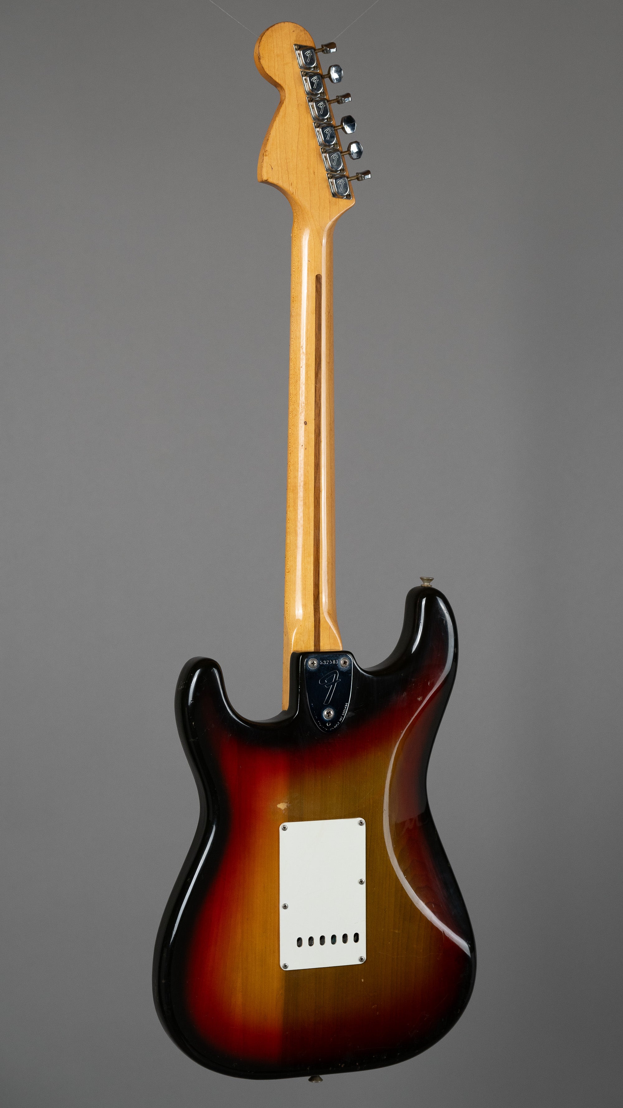1974 Fender Stratocaster (USA, Poplar Body, Sunburst, OHSC)