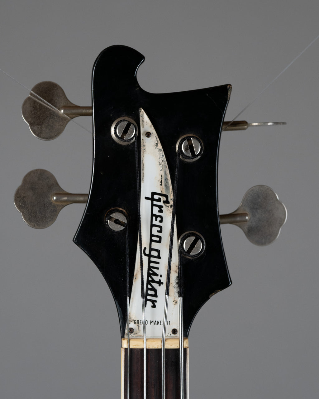 1979 Greco 'Rickenbacker 4001 Copy' Bass (Japan, Left Handed, Black, Fretless)
