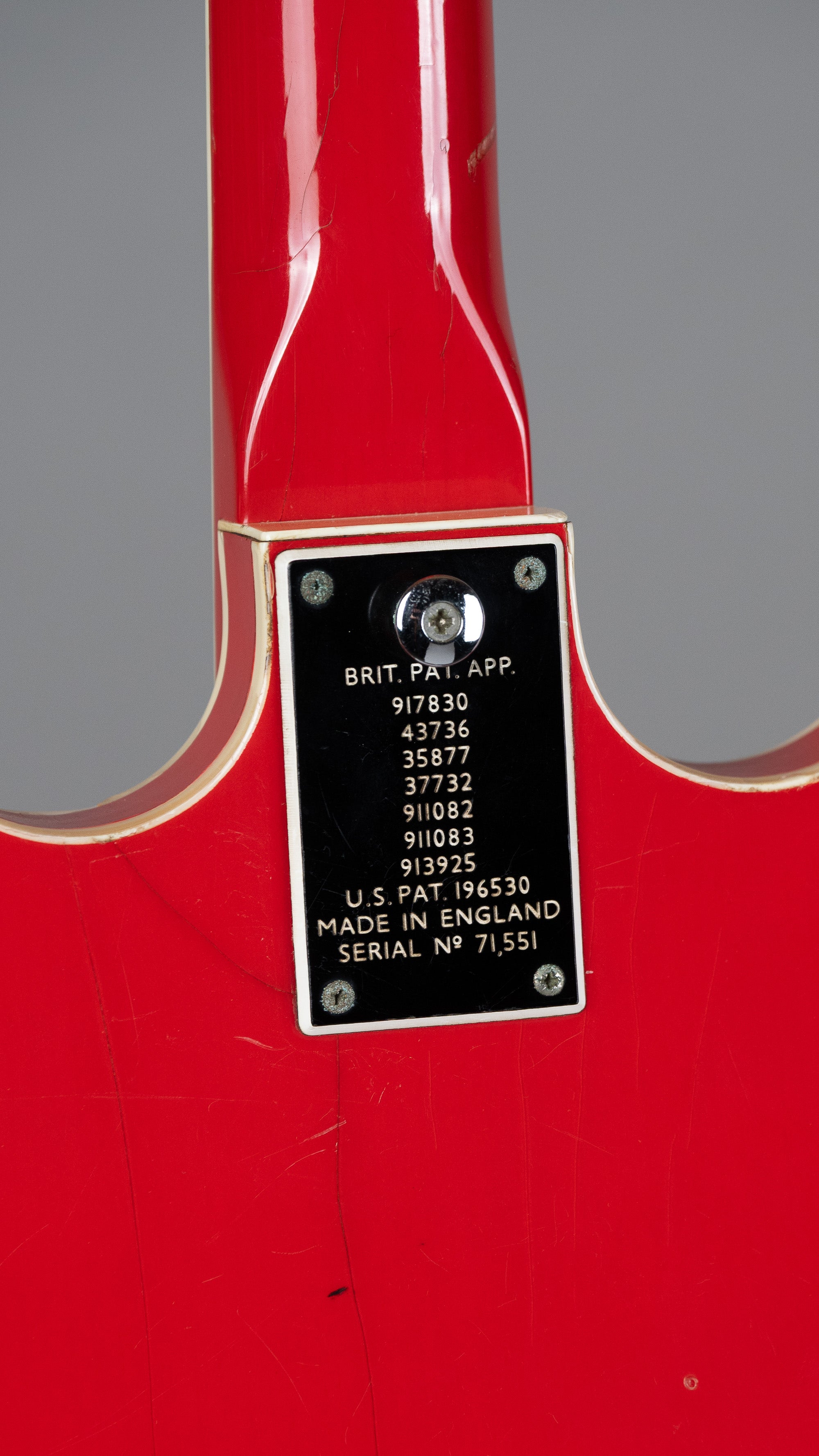 c1960s Burns Baldwin 706V Hollowbody (England, Red)