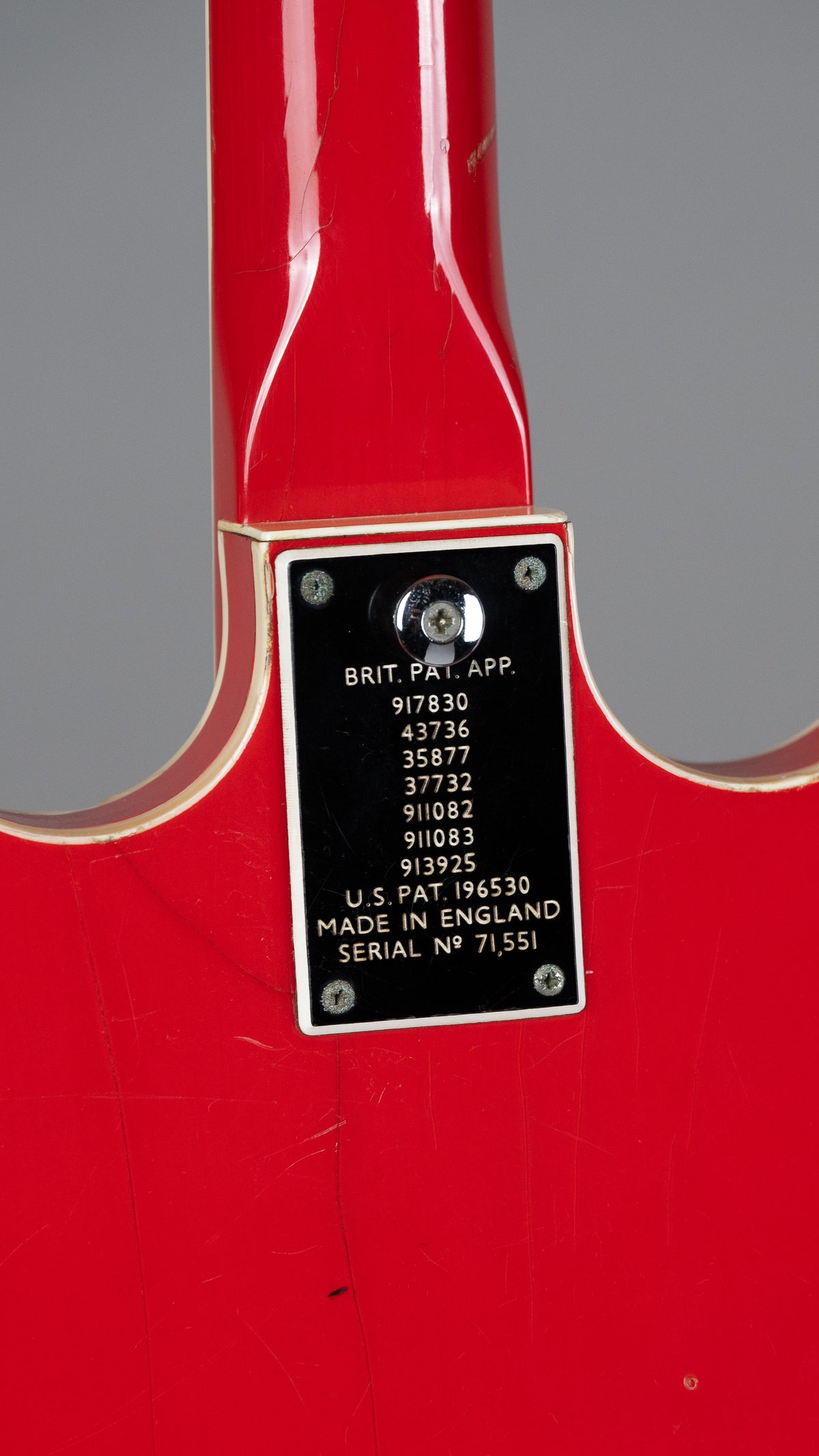c1960s Burns Baldwin 706V Hollowbody (England, Red)
