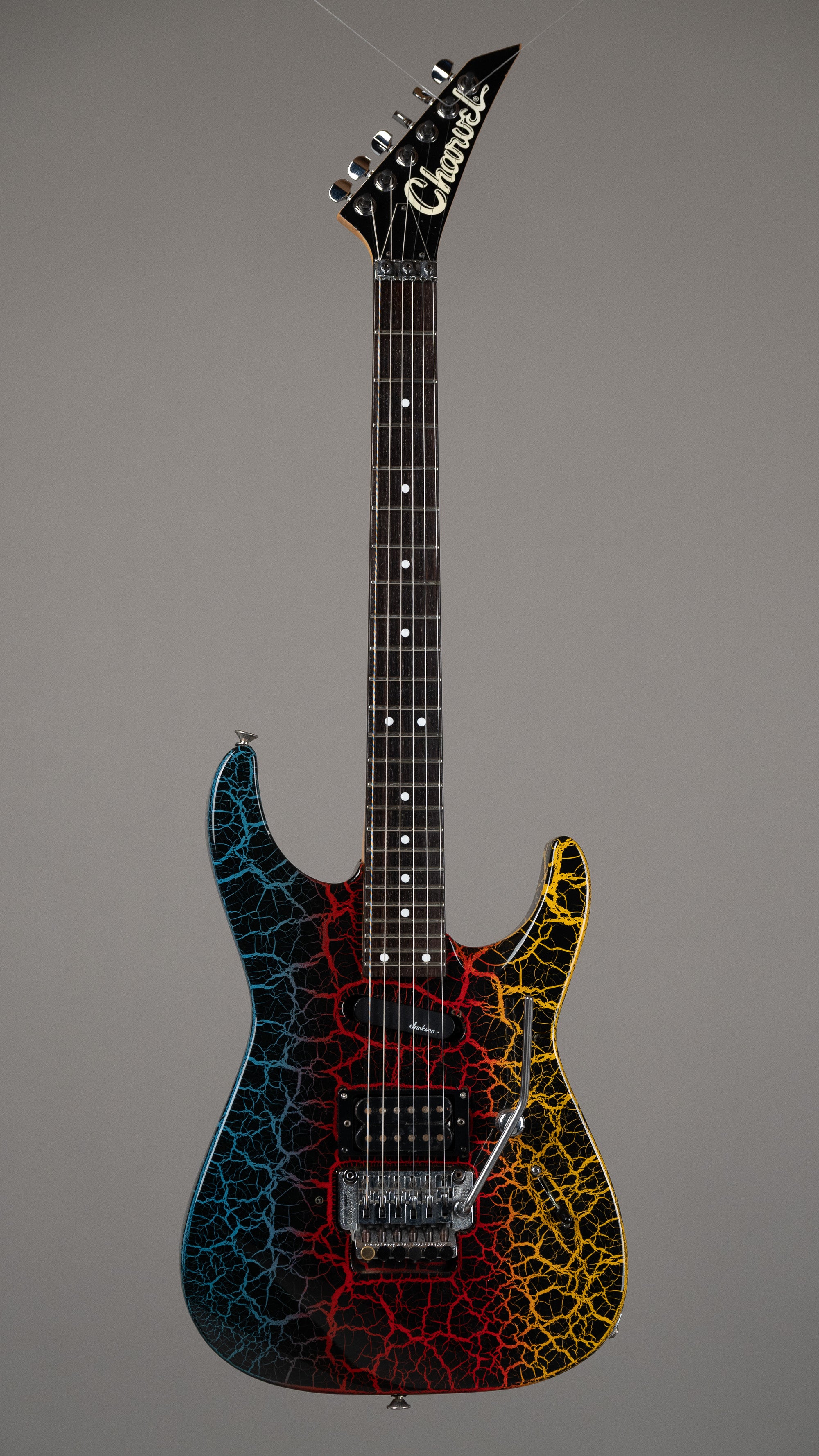1988 Charvel Fusion Deluxe (Japan, Rainbow Crackle)