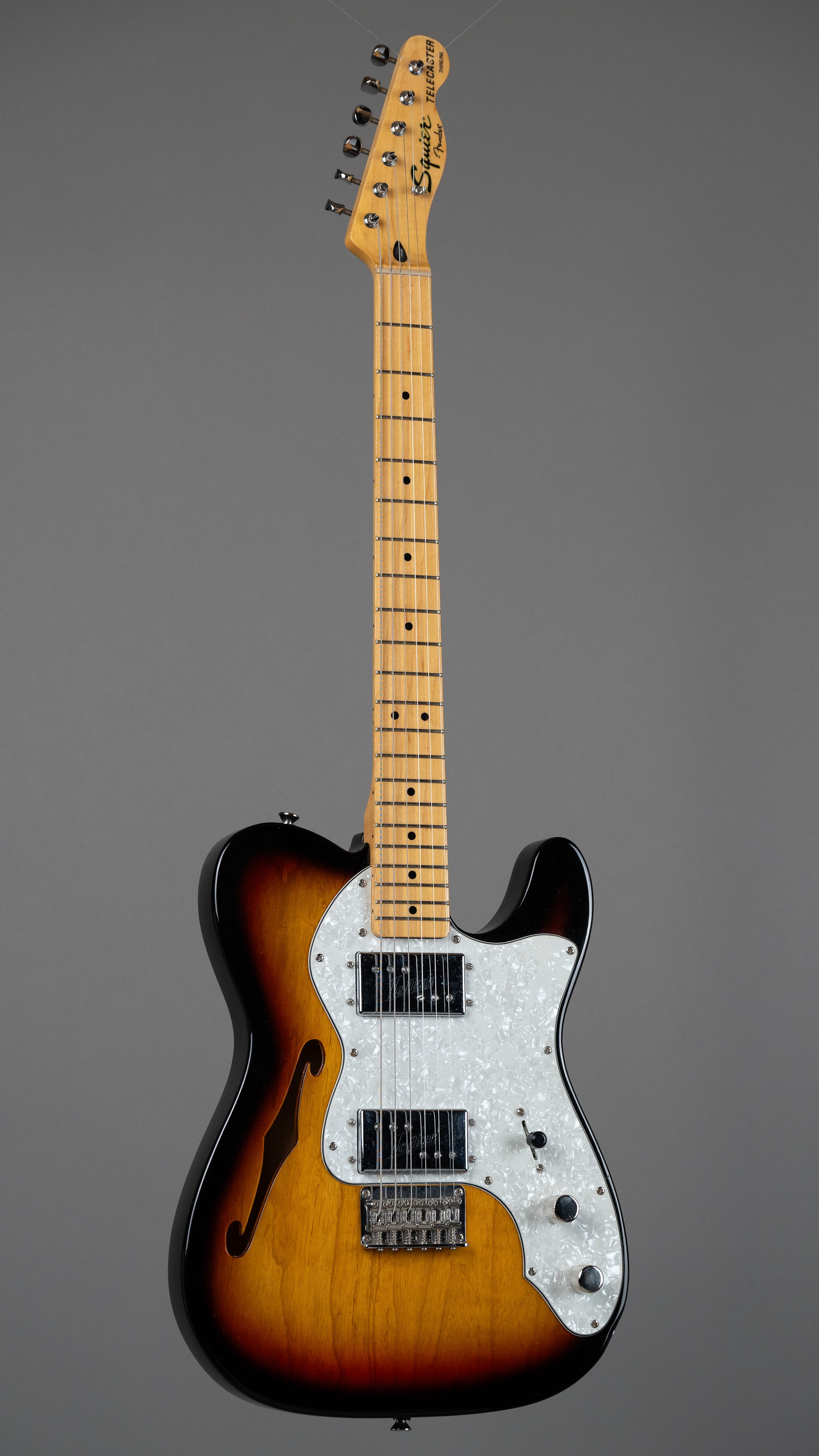 2014 Squier Classic Vibe Thinline (China, Sunburst, Lollar Pickups, Fender Hardcase)