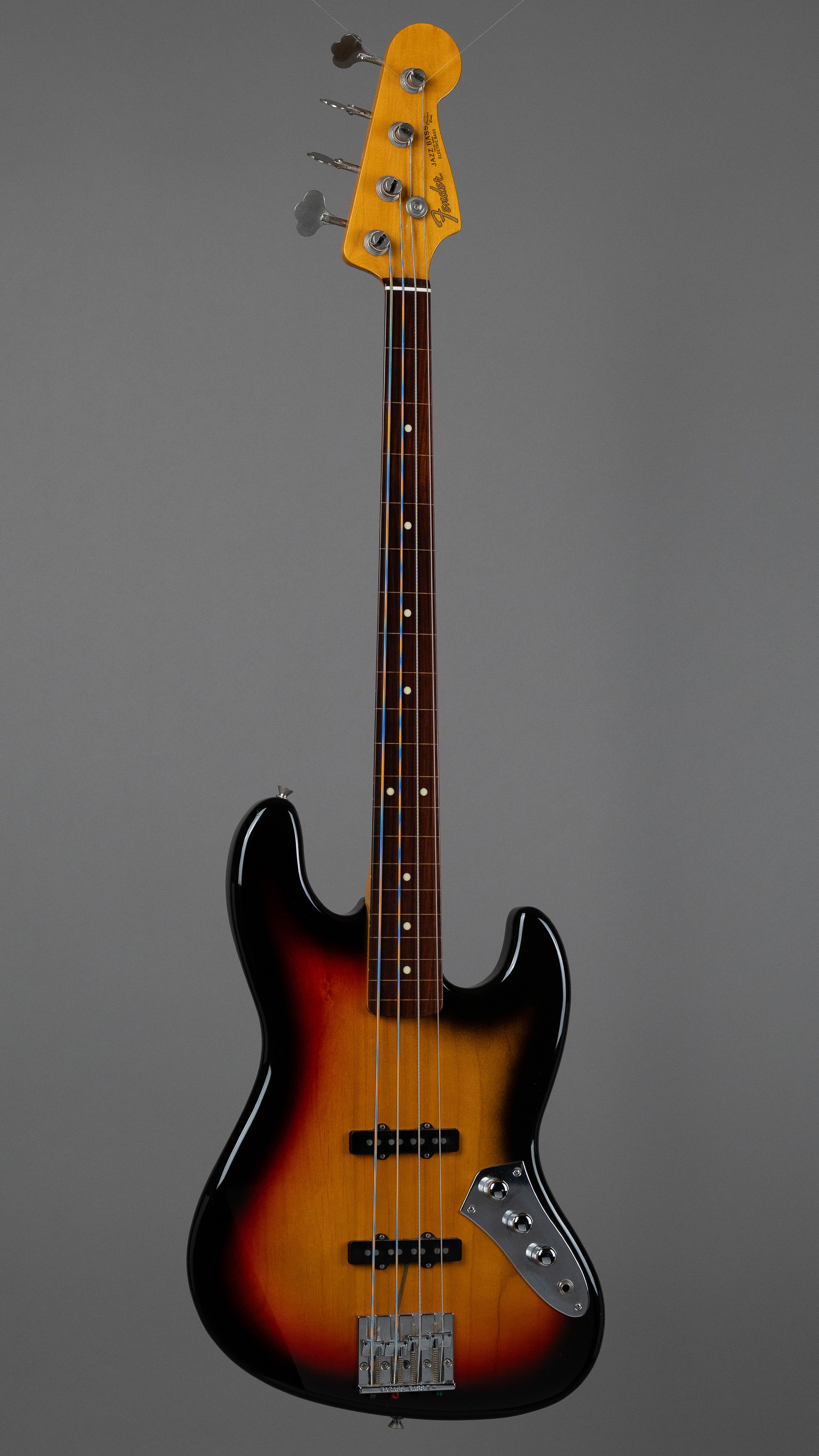 1999 Fender '62 RI Jazz Bass (Japan, Fretless, Sunburst)