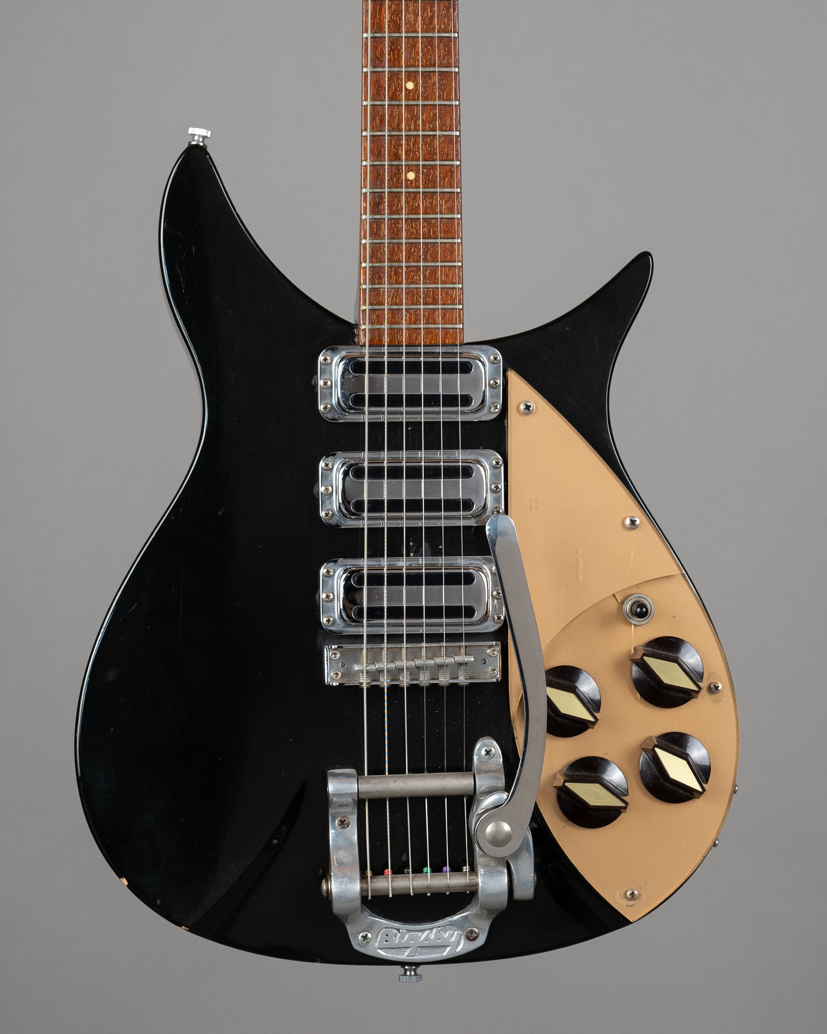 1989 Rickenbacker 325v59 (USA, Jetglo, OHSC)