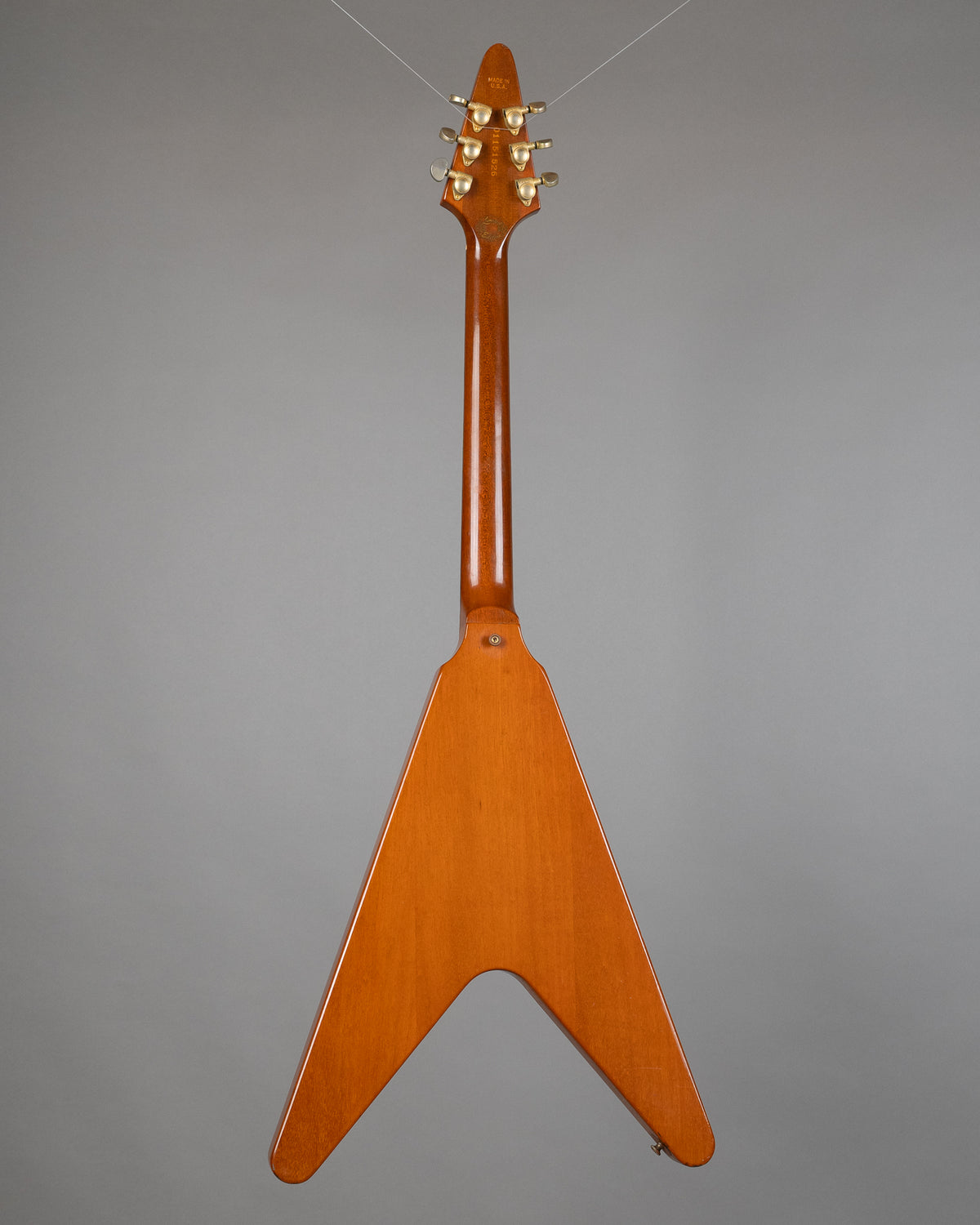2001 Gibson LTD 58 Reissue Flying V (USA, Natural, HSC)