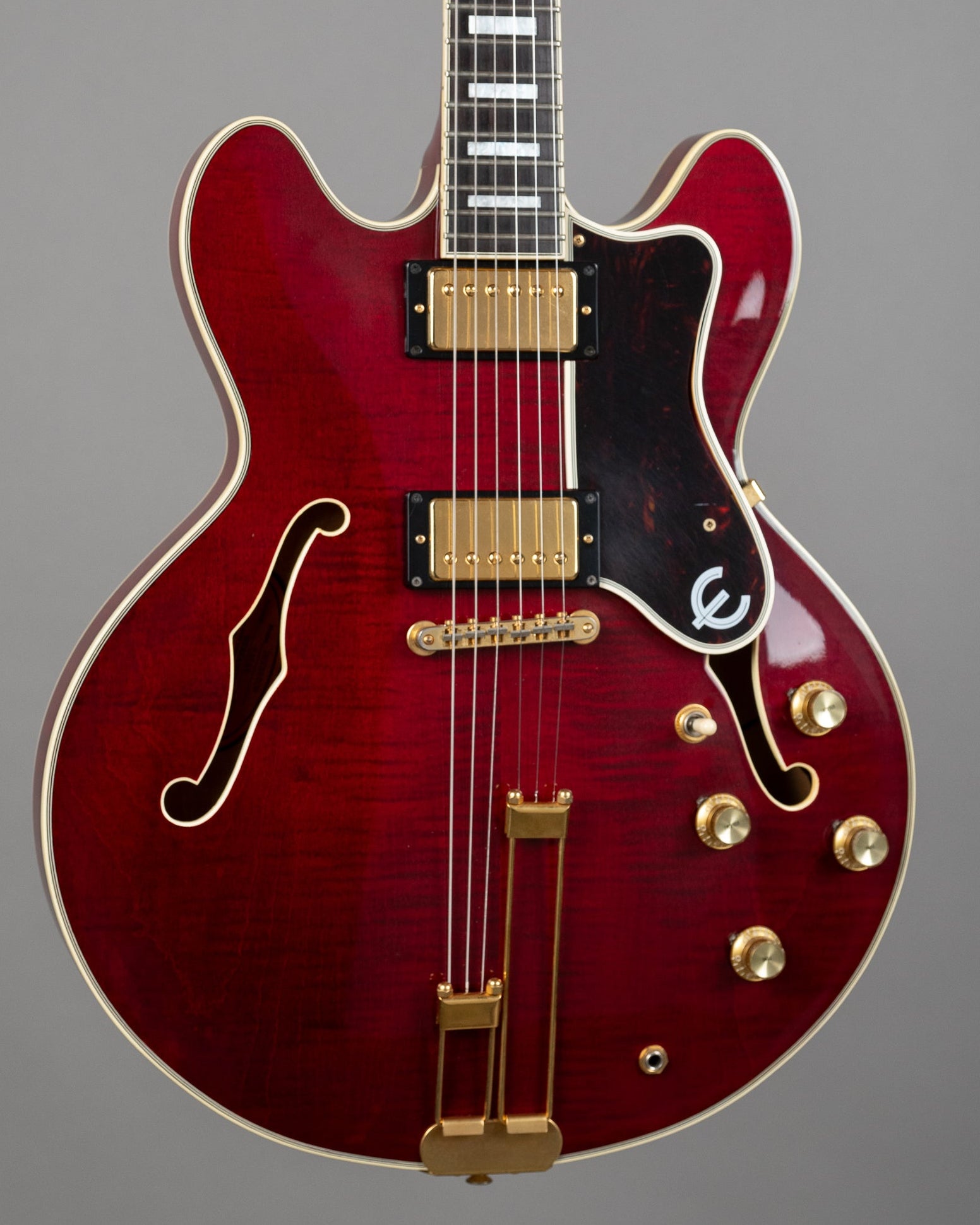 c1981 Epiphone Sheraton (Japan, Wine Red)