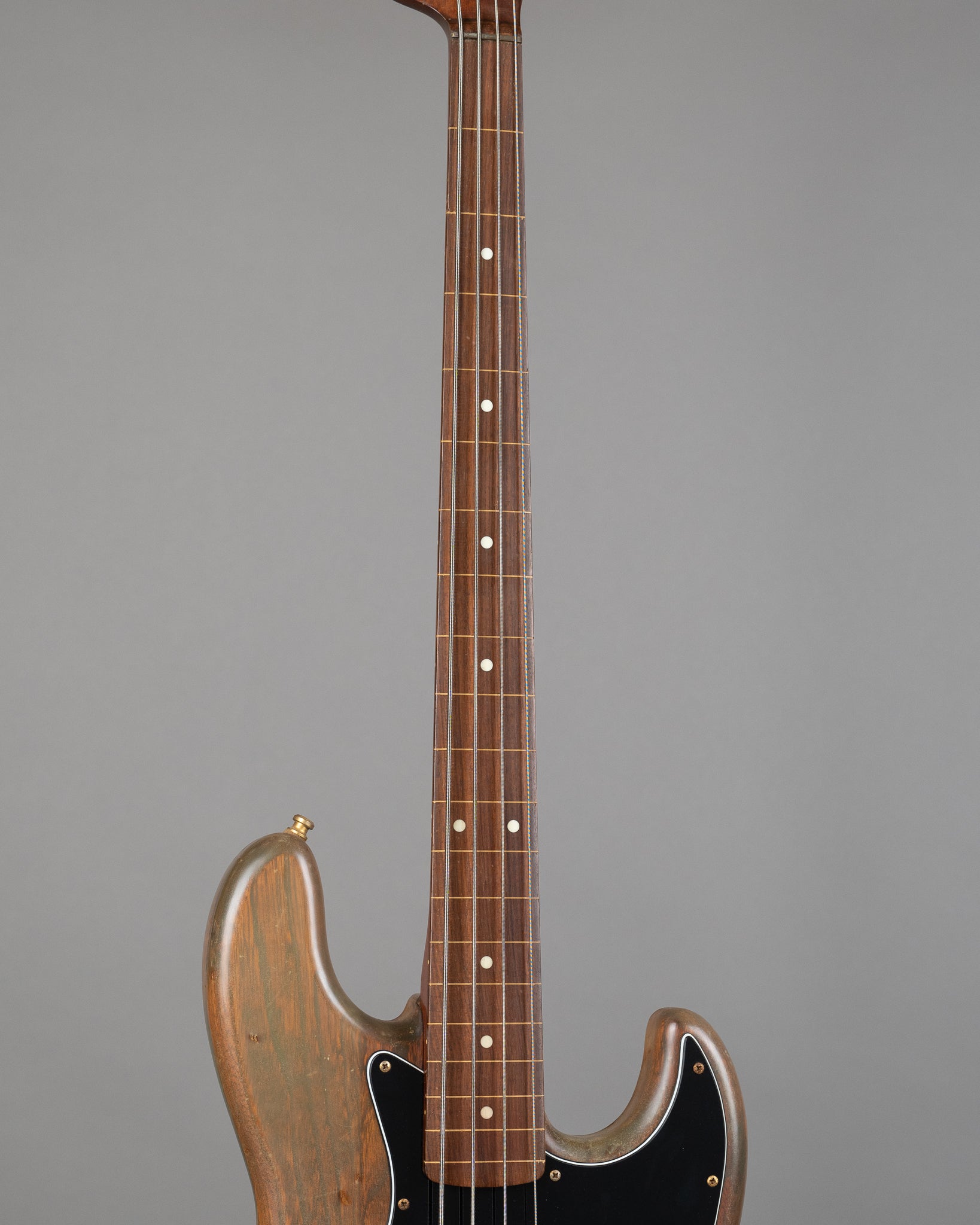 1991 Fender Walnut Fretless Jazz Bass (Japan, Walnut, Bartolini Pickups)