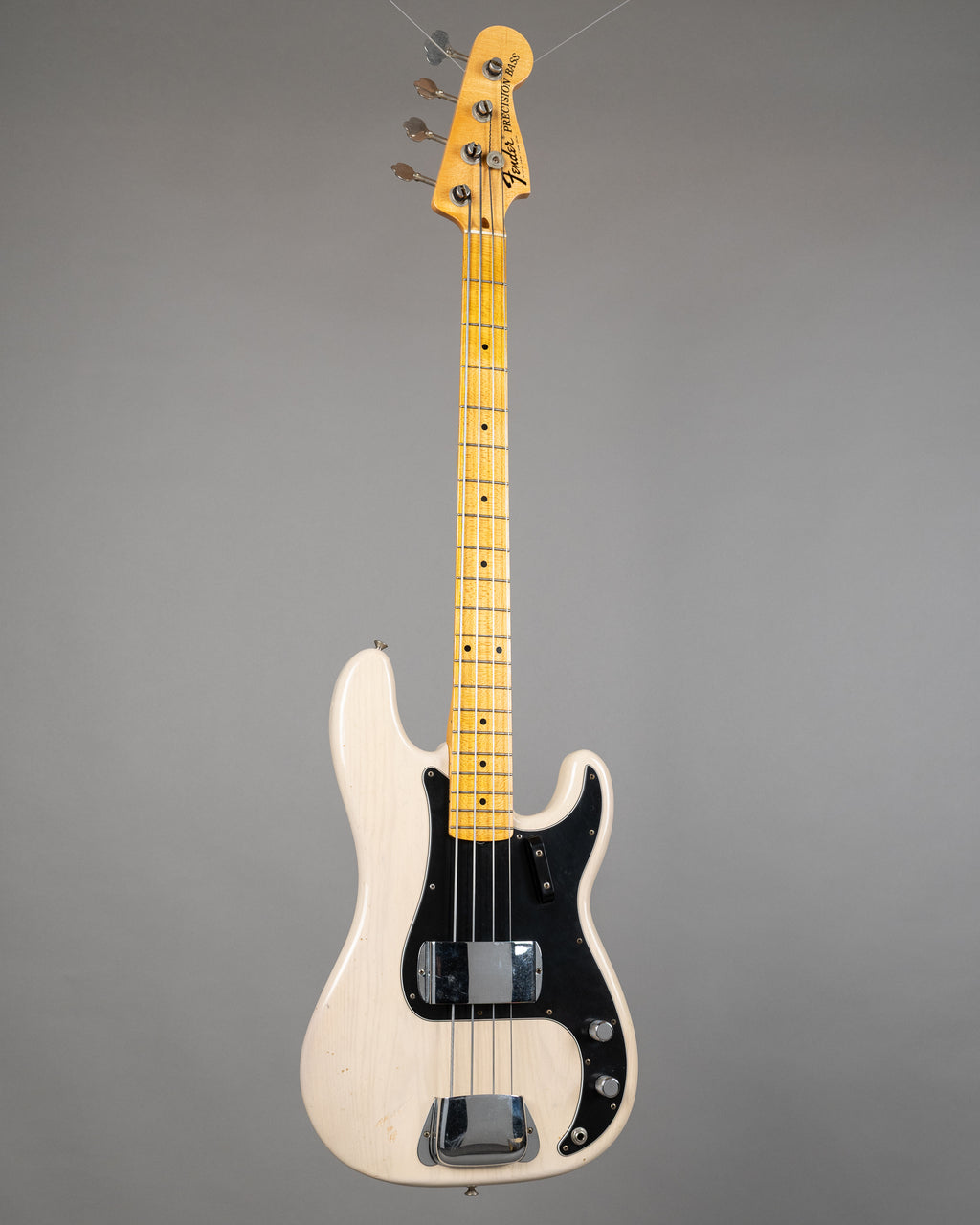 2024 Fender Custom Shop '70 P-Bass Journeyman' Precision Bass (USA, Dirty White Blonde, OHSC)