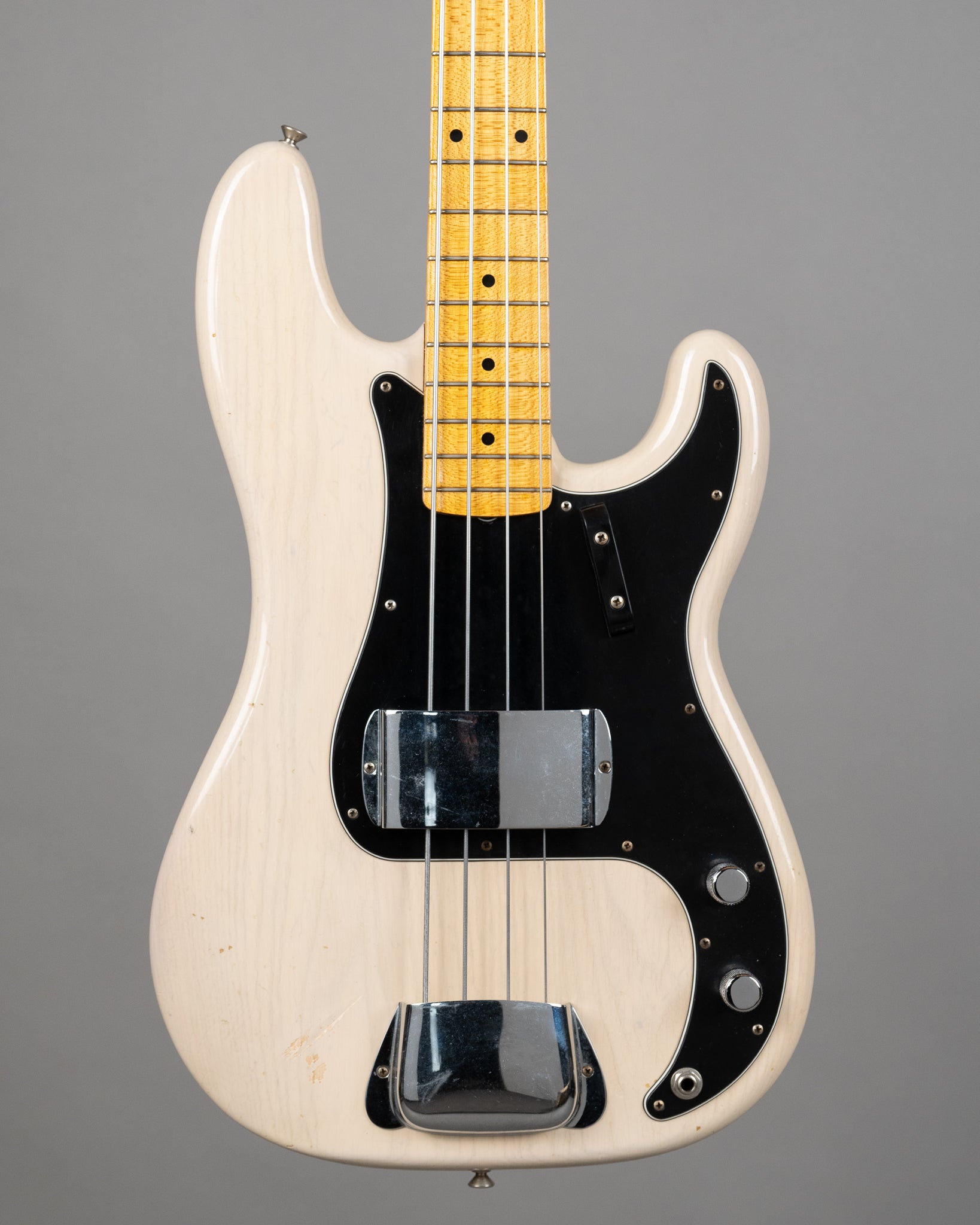 2024 Fender Custom Shop '70 P-Bass Journeyman' Precision Bass (USA, Dirty White Blonde, OHSC)