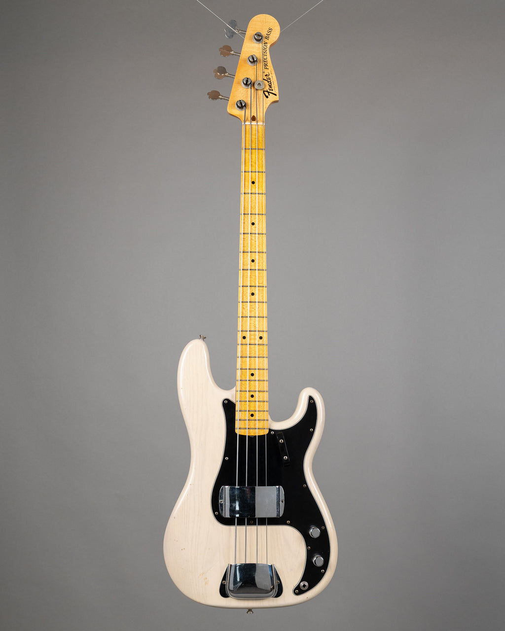 2024 Fender Custom Shop '70 P-Bass Journeyman' Precision Bass (USA, Dirty White Blonde, OHSC)