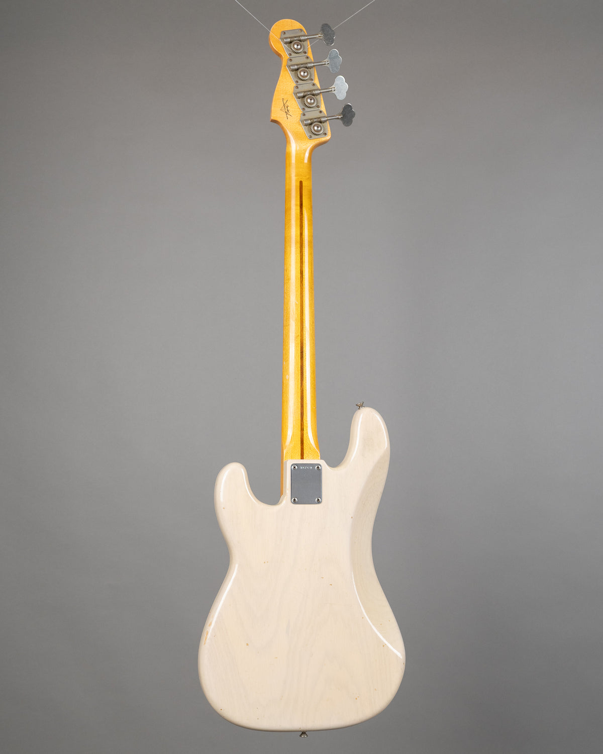2024 Fender Custom Shop '70 P-Bass Journeyman' Precision Bass (USA, Dirty White Blonde, OHSC)