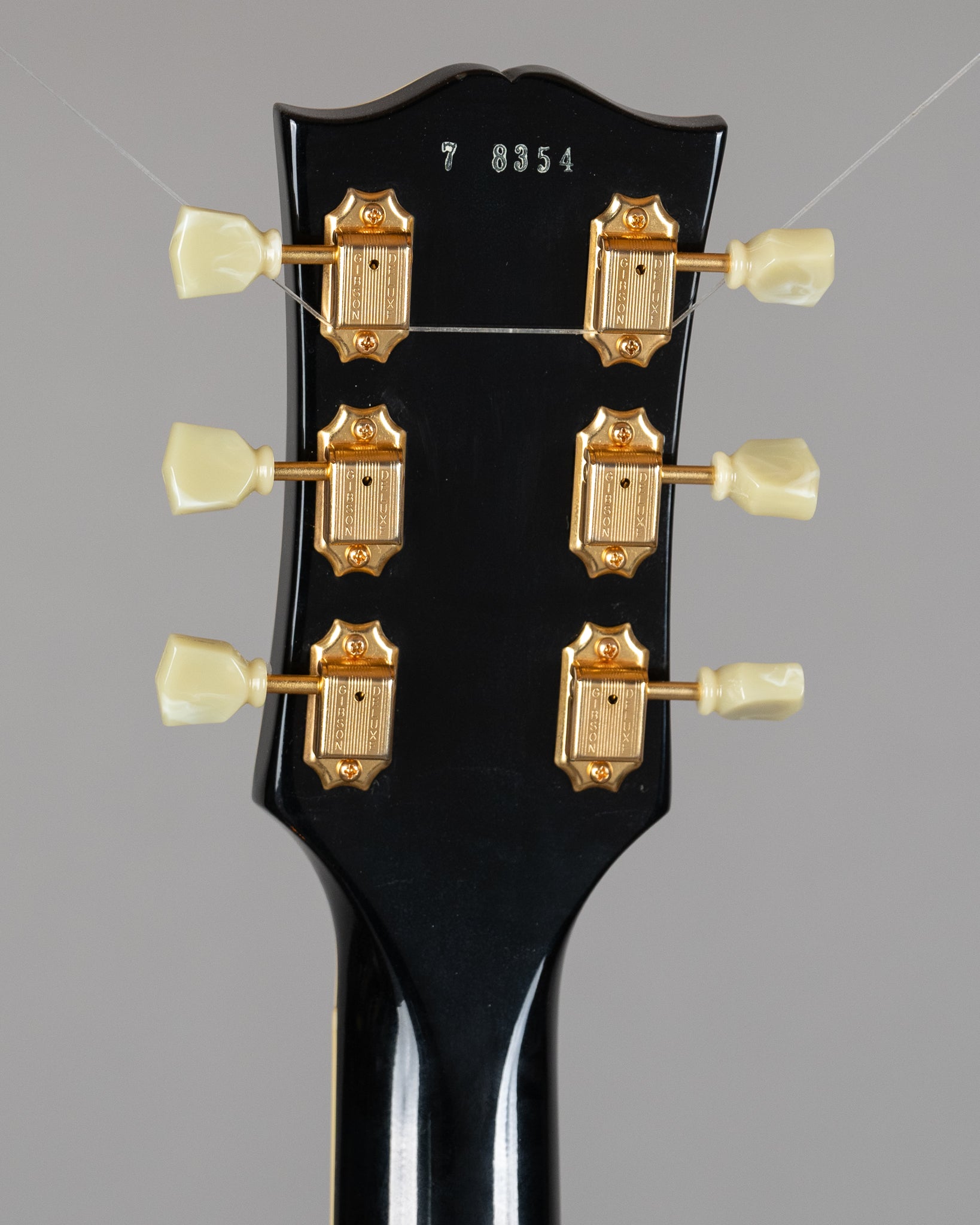 2008 Gibson '57 Custom Shop Les Paul Custom (USA, Black, OHSC)