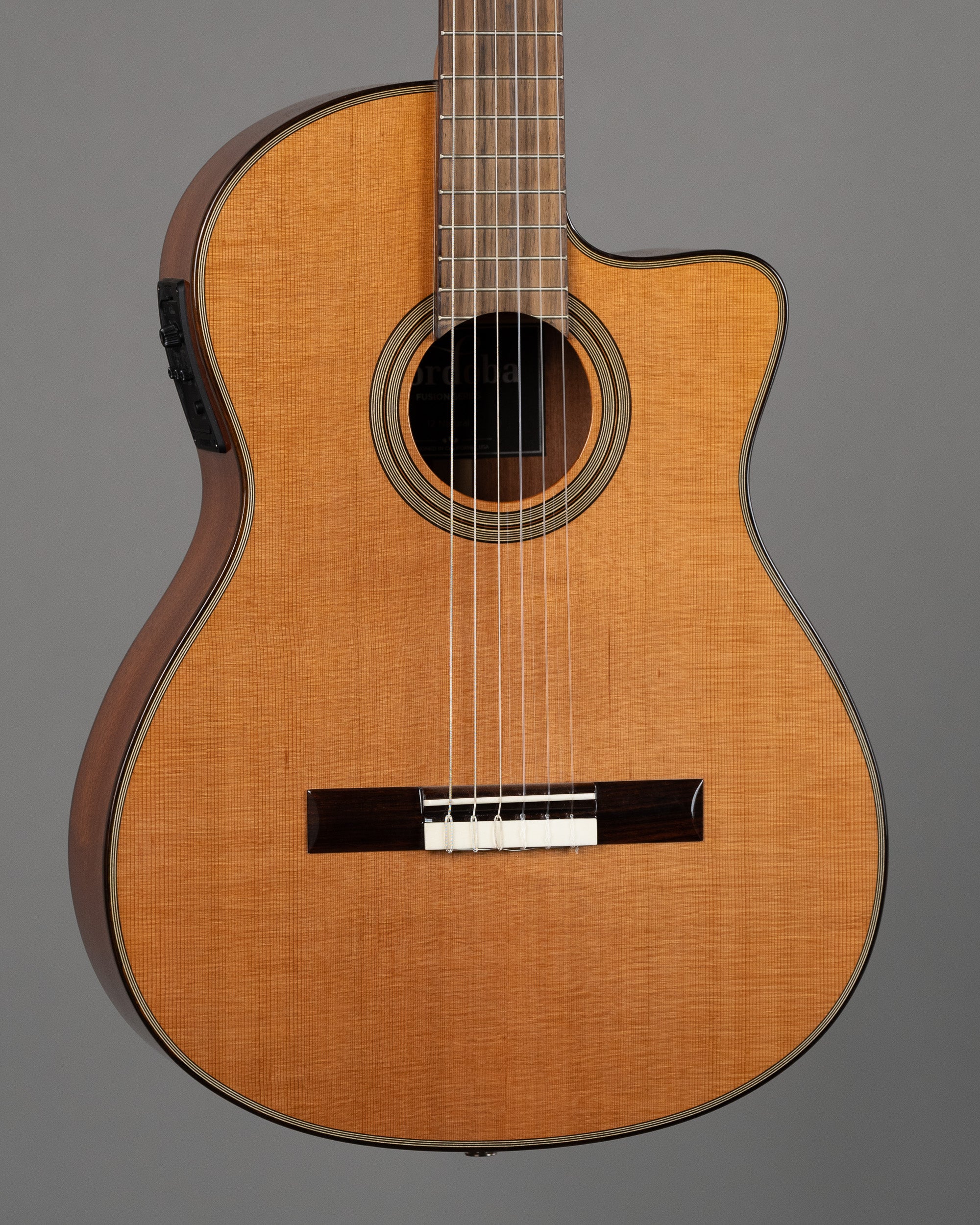 2022 Cordoba Fusion 12 (China, Natural, Pickup, Gig Bag)