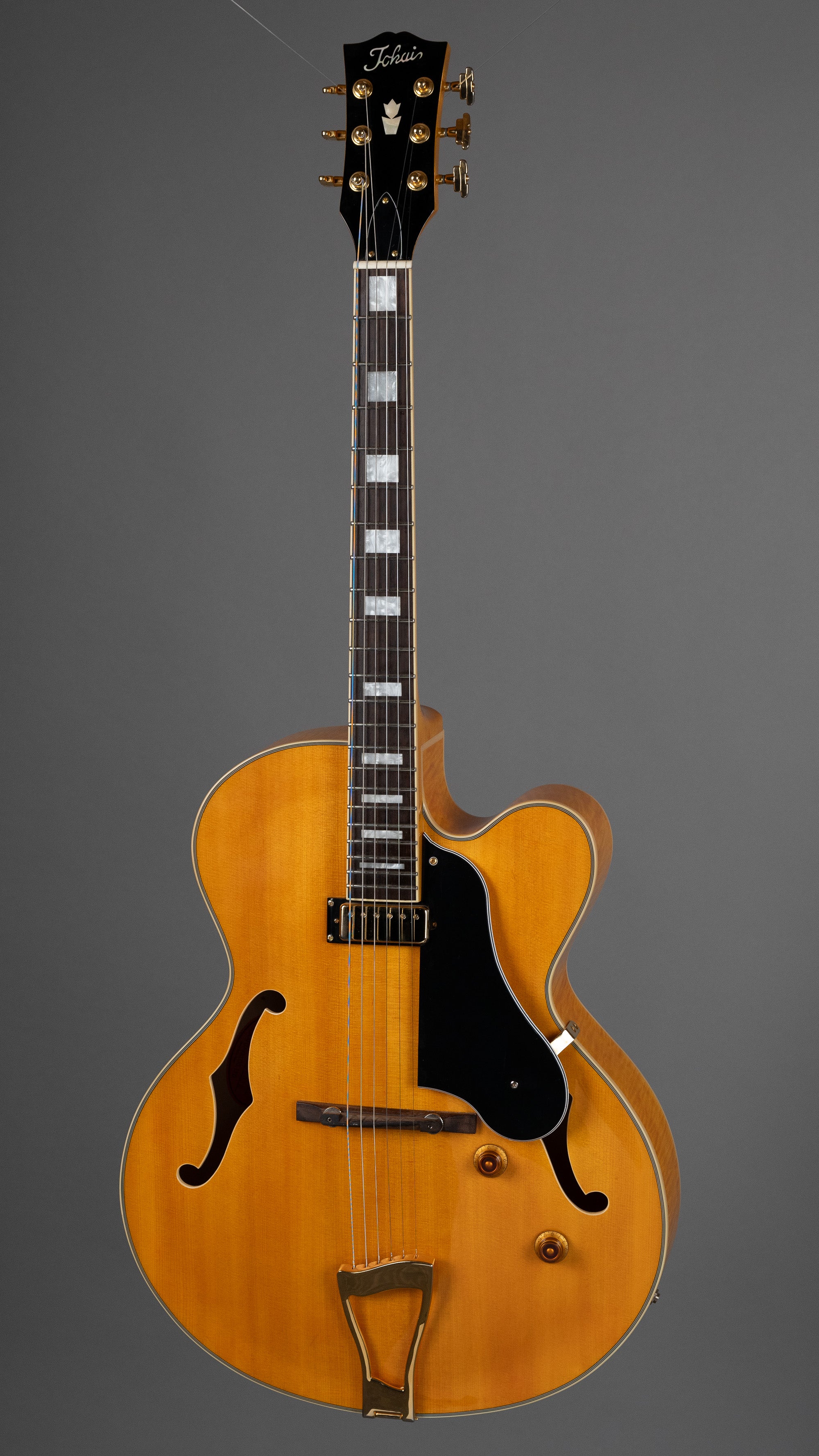 c2020s Tokai JS70 'Traditional Series' Archtop (China, Vintage Natural)