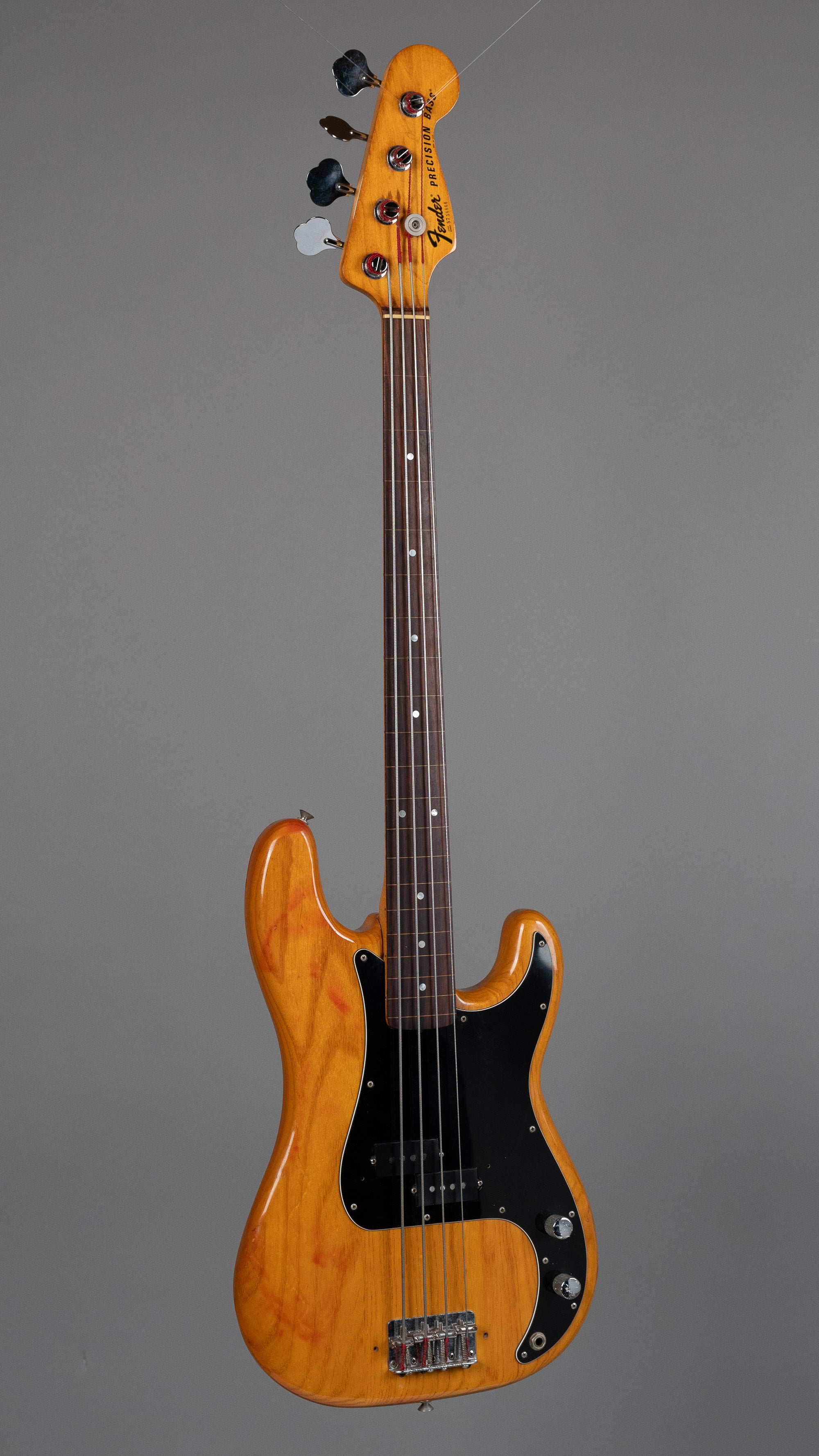 1977 Fender Fretless Precision Bass (USA, Natural, HSC)