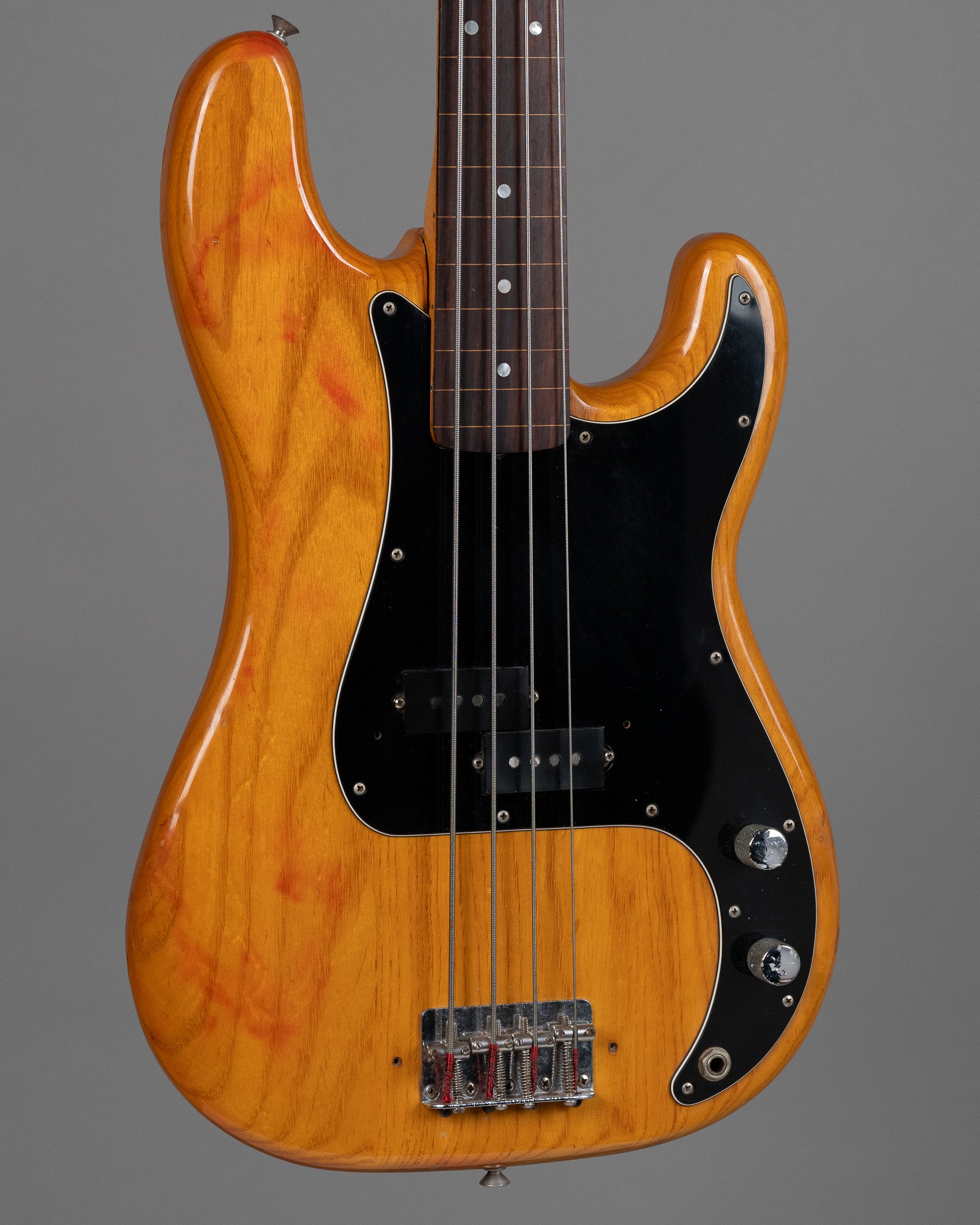 1977 Fender Fretless Precision Bass (USA, Natural, HSC)