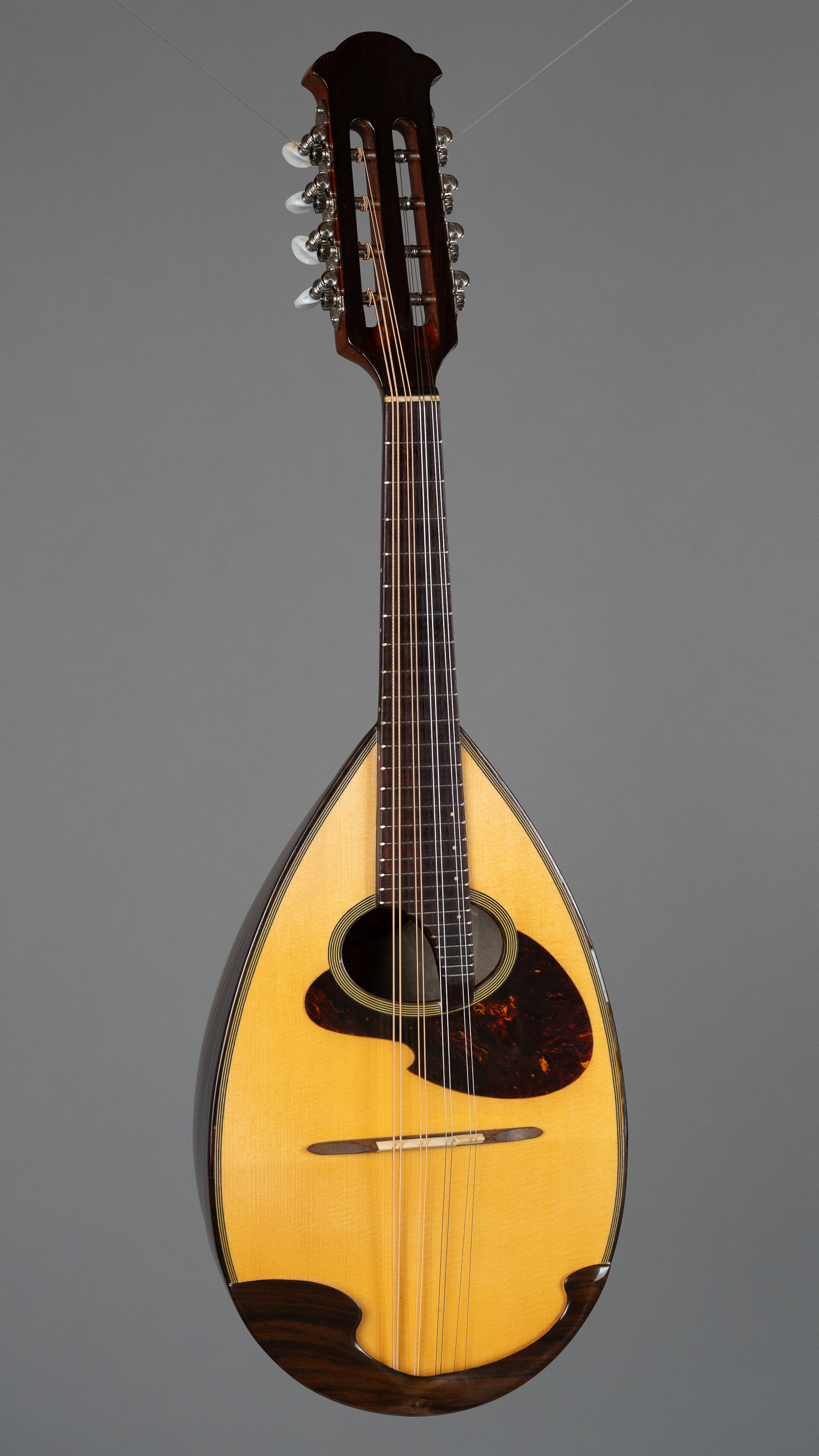 c1970 Suzuki MR-300 8 String Bowl Back Mandolin (Japan, Natural, OHSC)