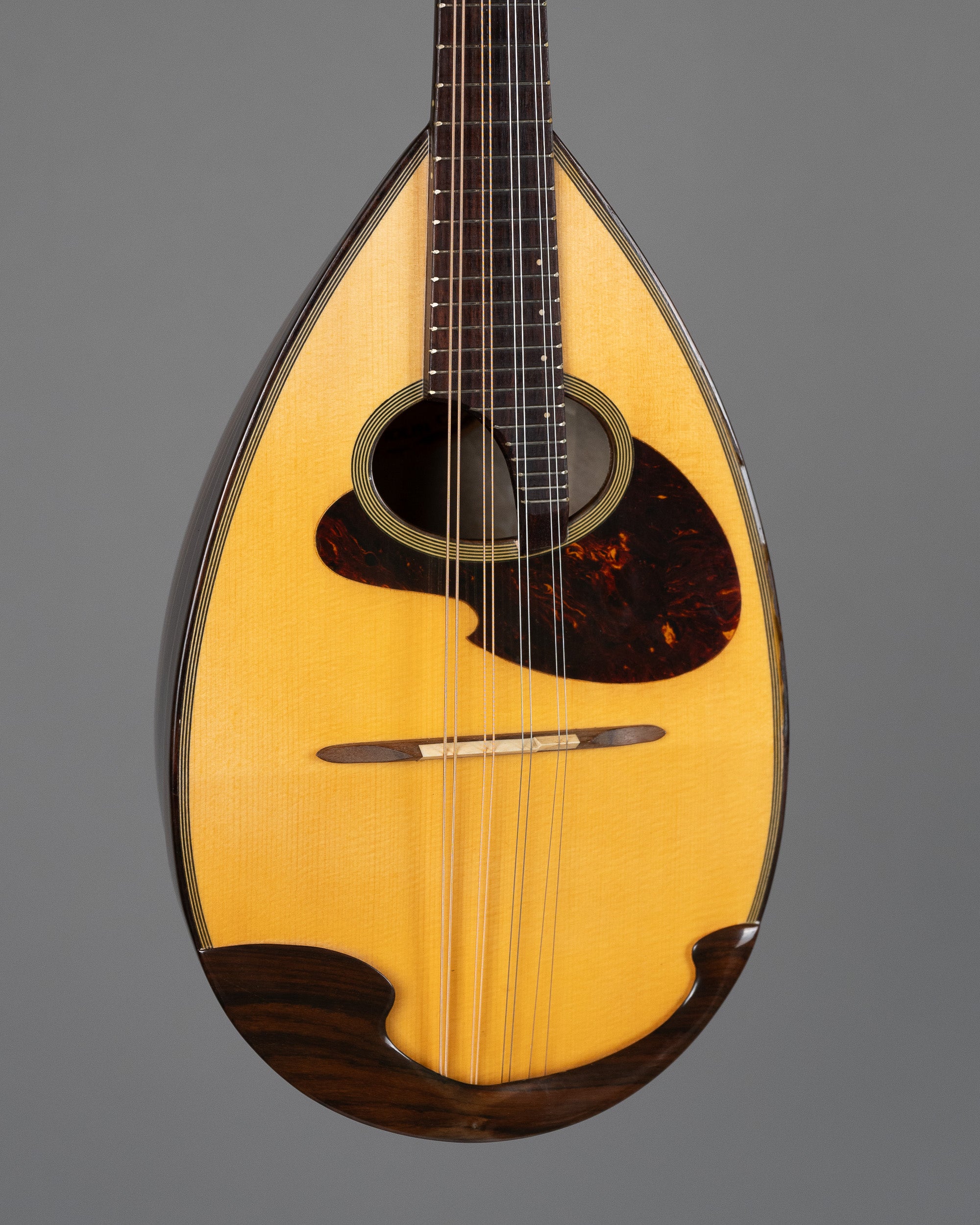 c1970 Suzuki MR-300 8 String Bowl Back Mandolin (Japan, Natural, OHSC)