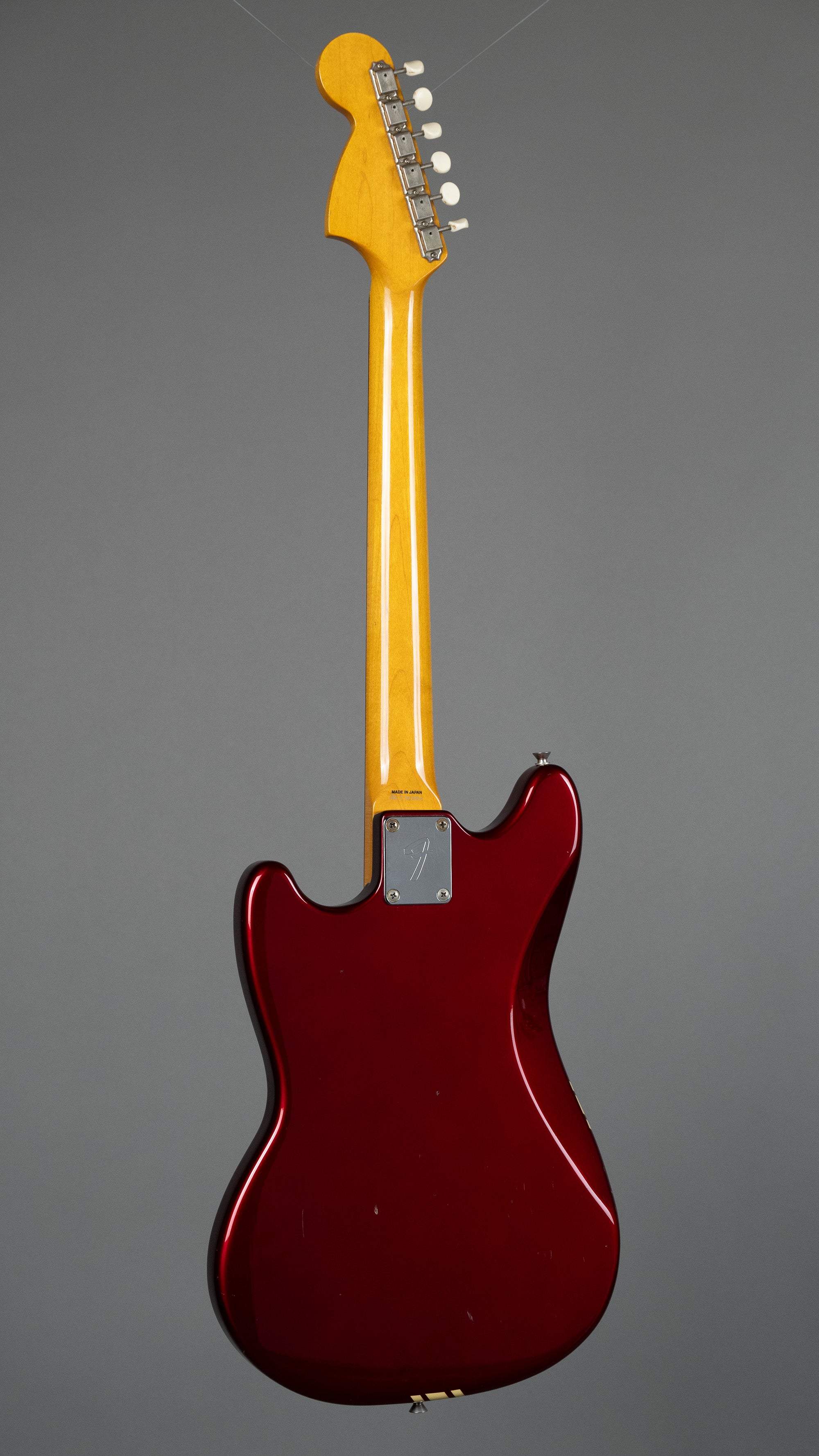 2010 Fender MG-69 Mustang Competition Stripe (Japan, Candy Apple Red)