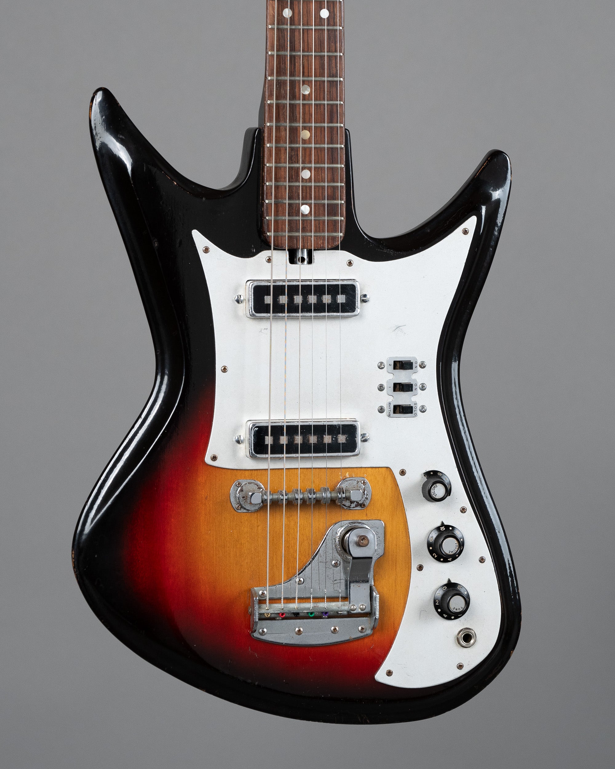 1960s Teisco K-2L 'Sharkfin' (Japan, Sunburst)