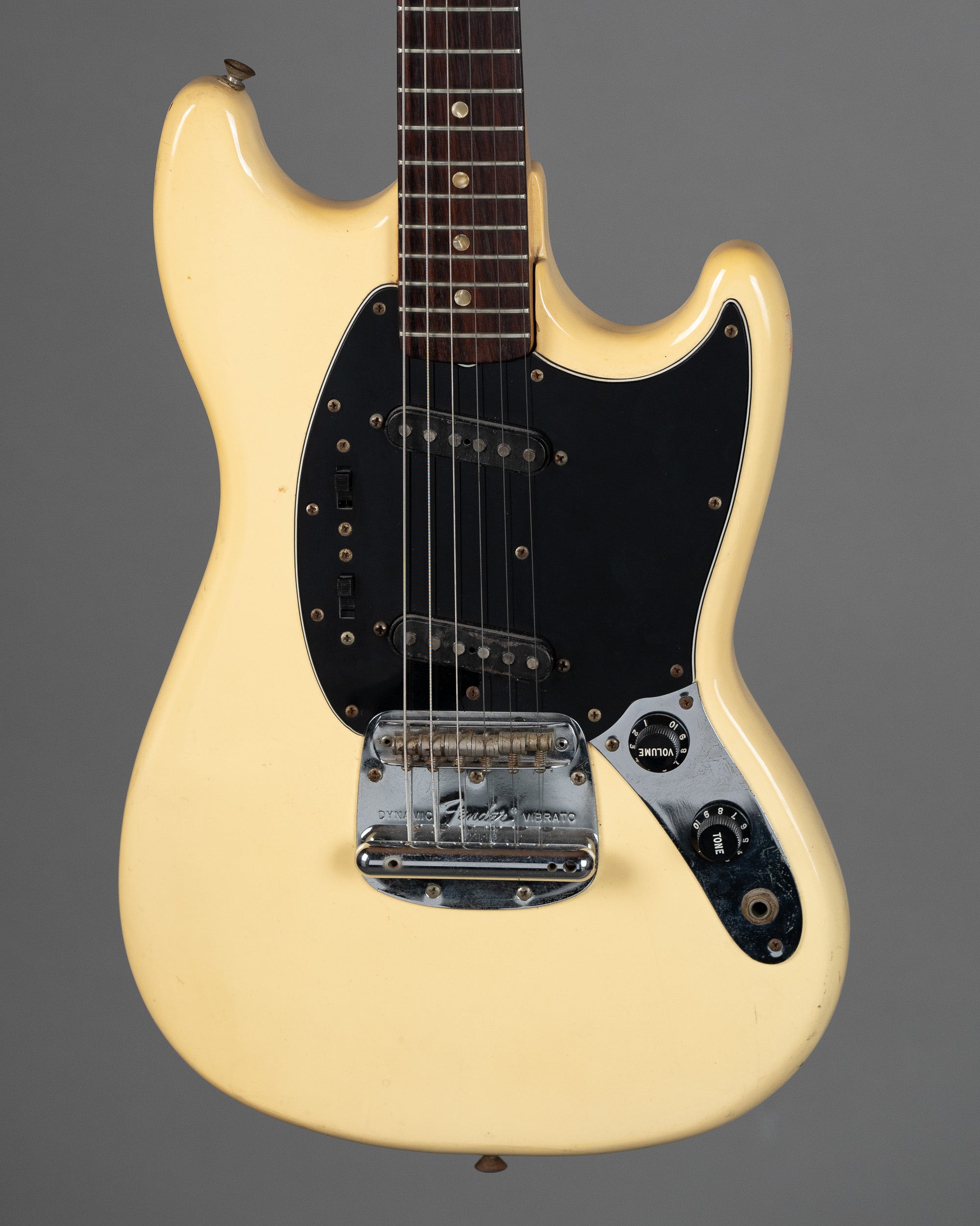 1978 Fender Mustang (USA, Olympic White, Fender Gig Bag)