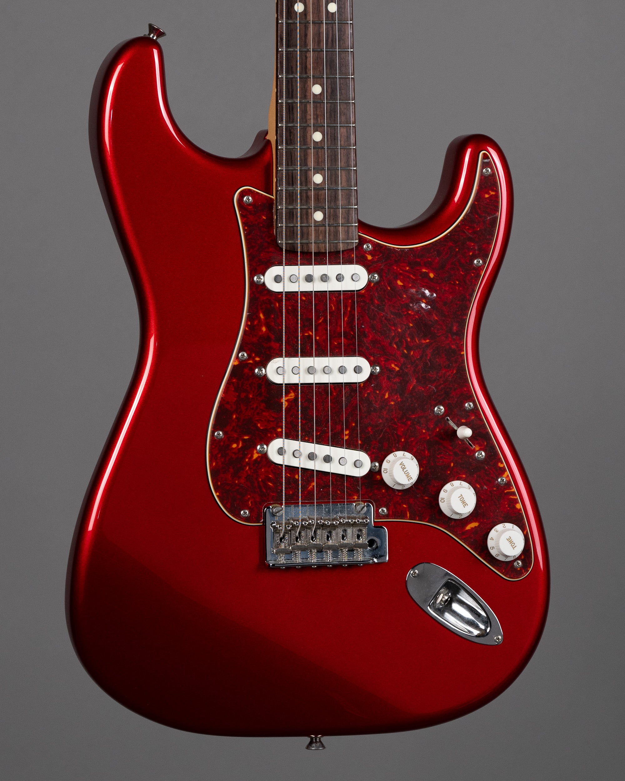 2021 Fender JPN Only Hybrid II Stratocaster (Japan, Candy Apple Red, Fender Bag)