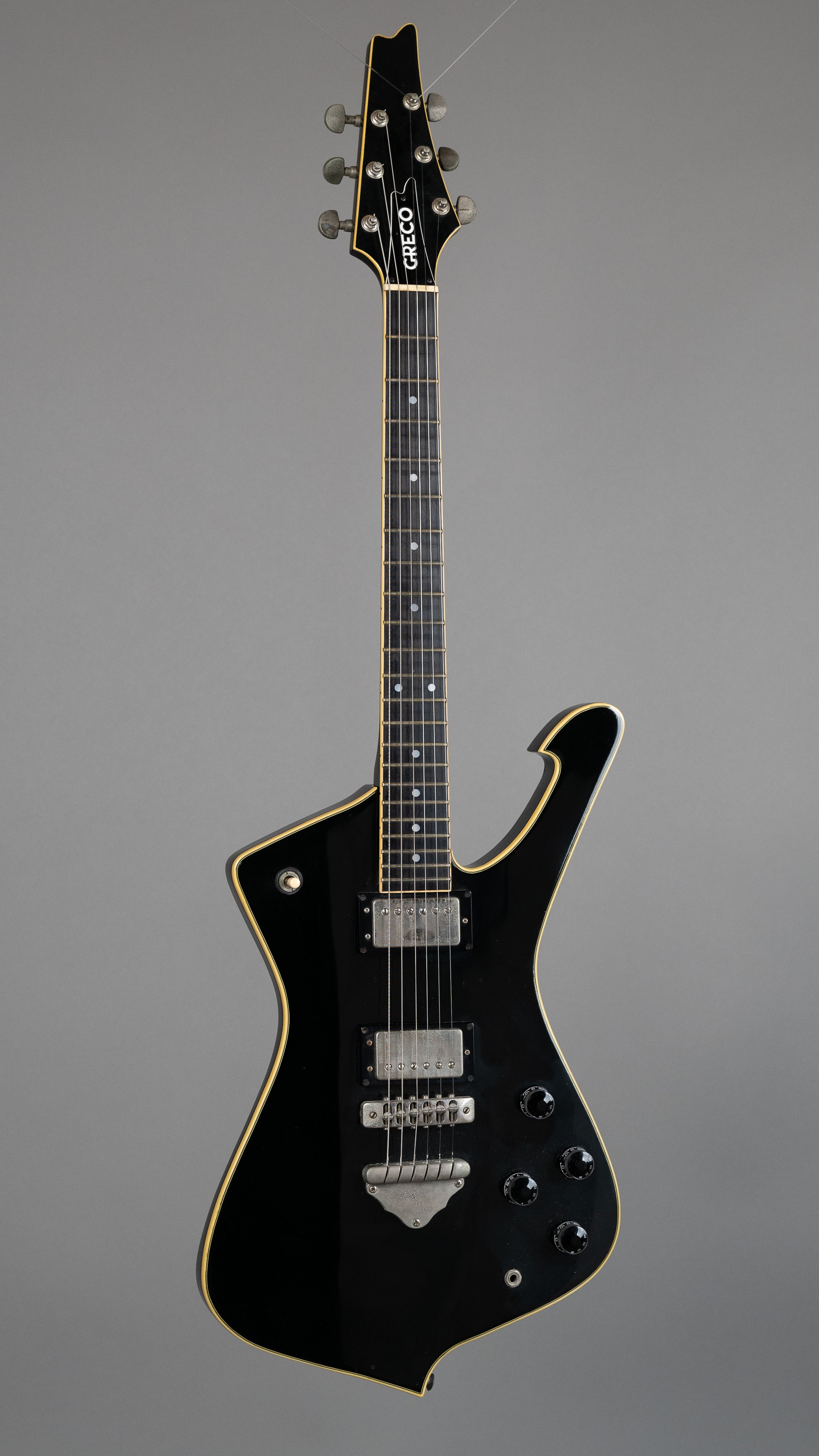 1979 Greco M-600 Mirage 'Iceman' (Japan, Black, OHSC)