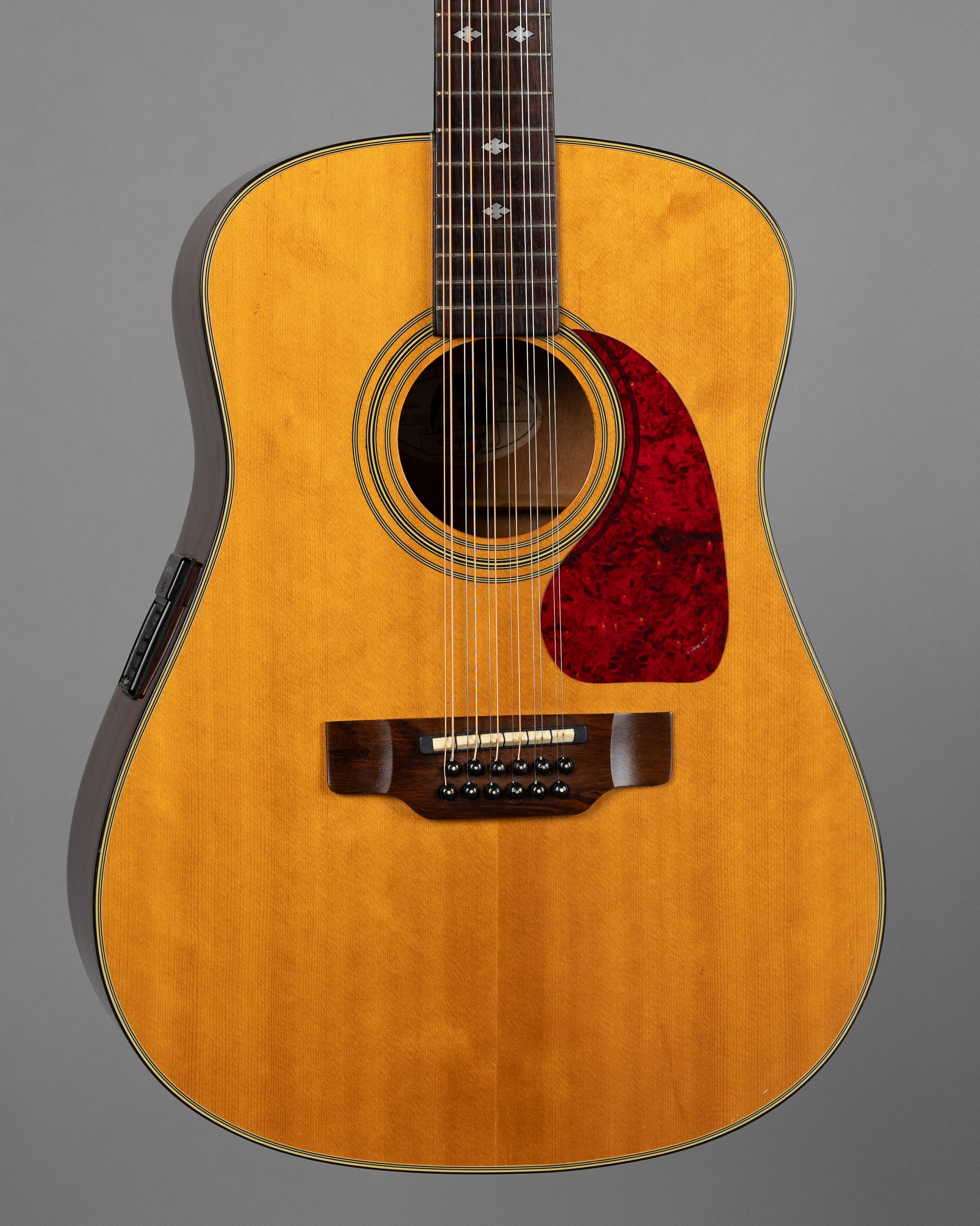 c1995 Epiphone PR35012E 12 String Dreadnought (Korea, Natural, Pickup)