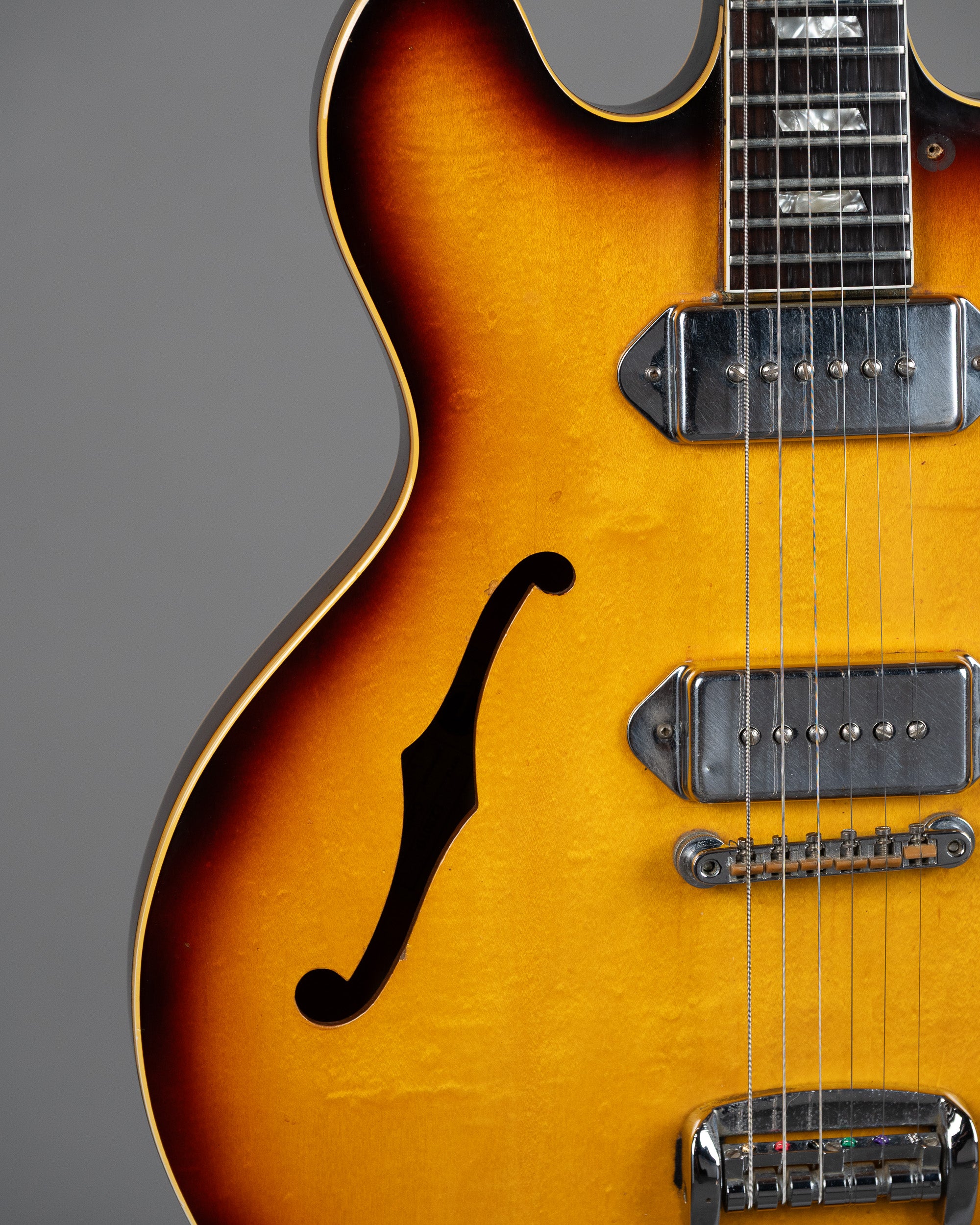 1967 Epiphone E230TD Casino (USA, Sunburst, HSC)