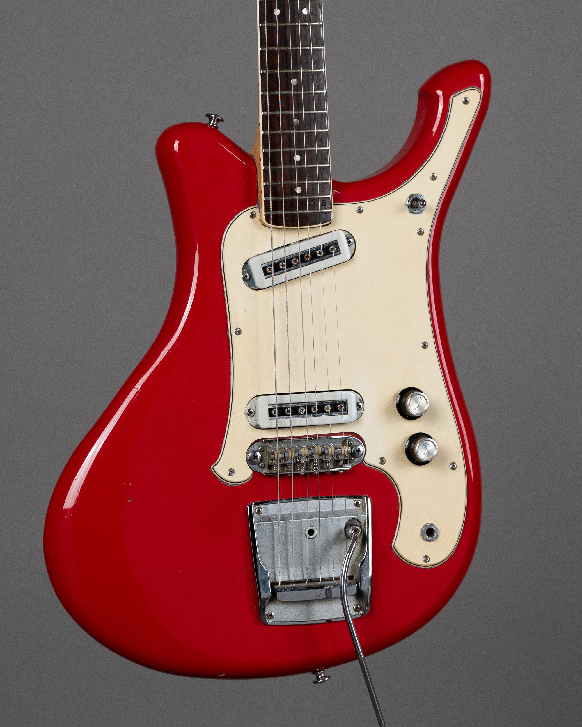 1968 Yamaha SG-2A Flying Samurai (Japan, Coral Red, Gig Bag)