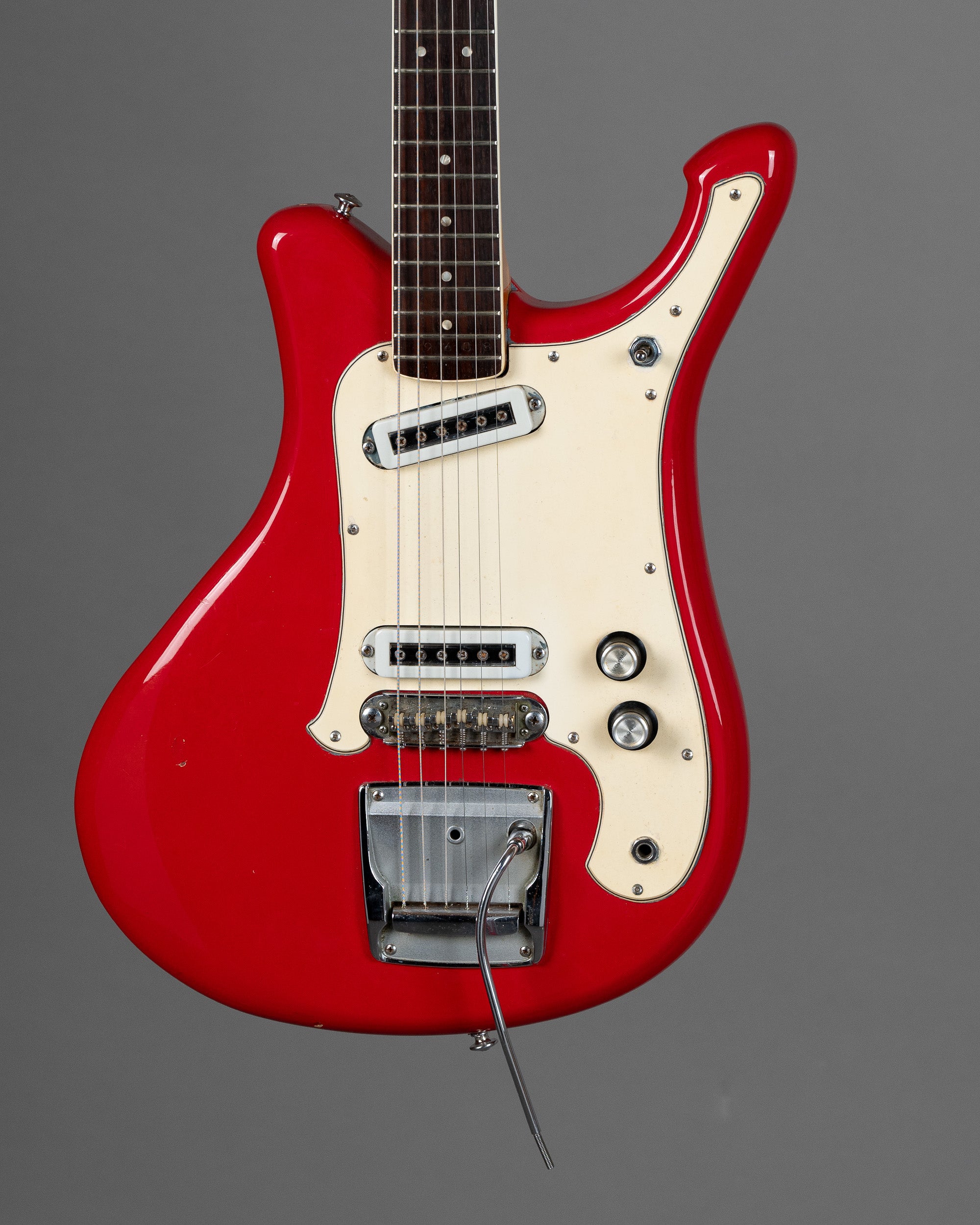 1968 Yamaha SG-2A Flying Samurai (Japan, Coral Red, Gig Bag)