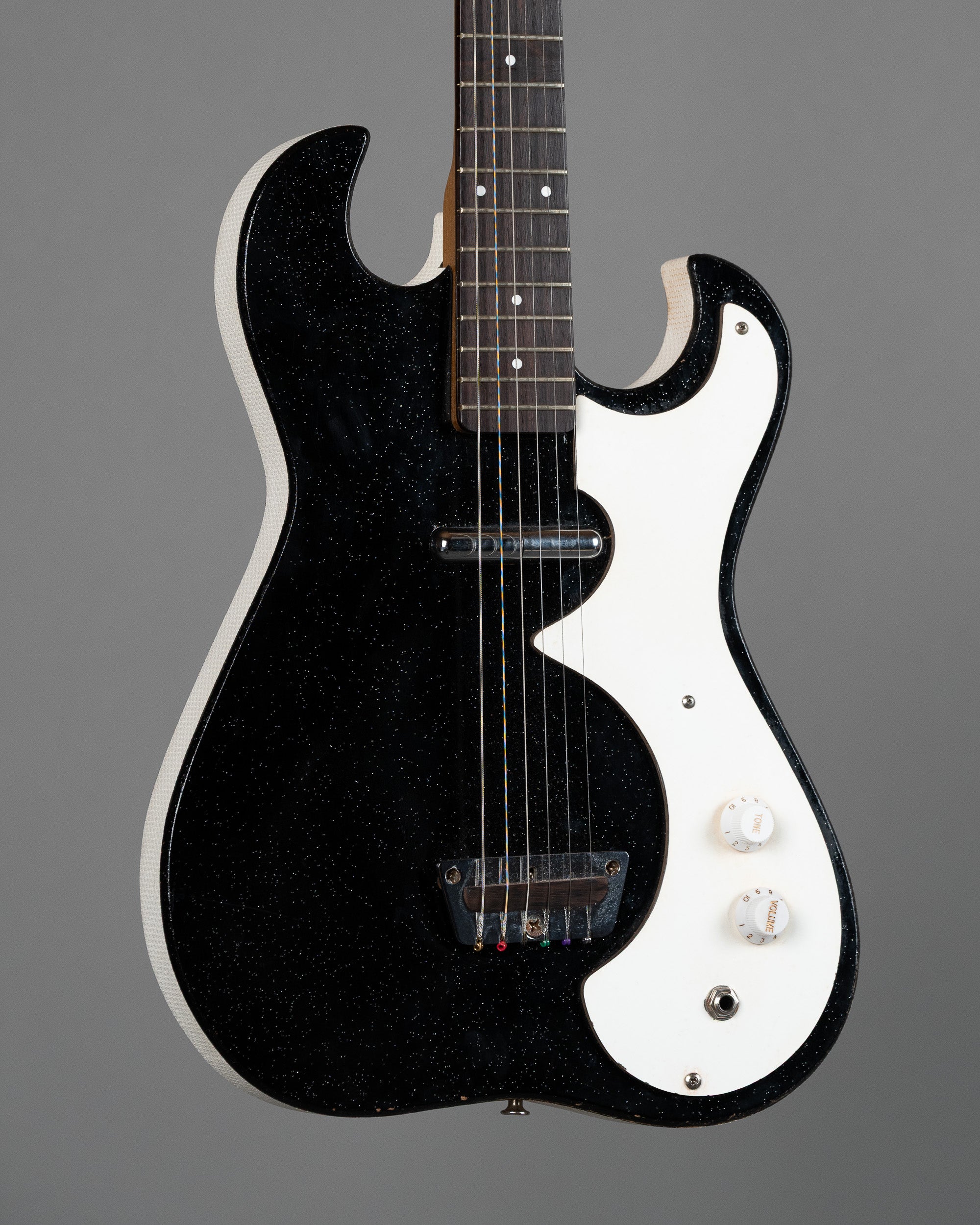 1963 Silvertone 1448 (USA, Black Sparkle)