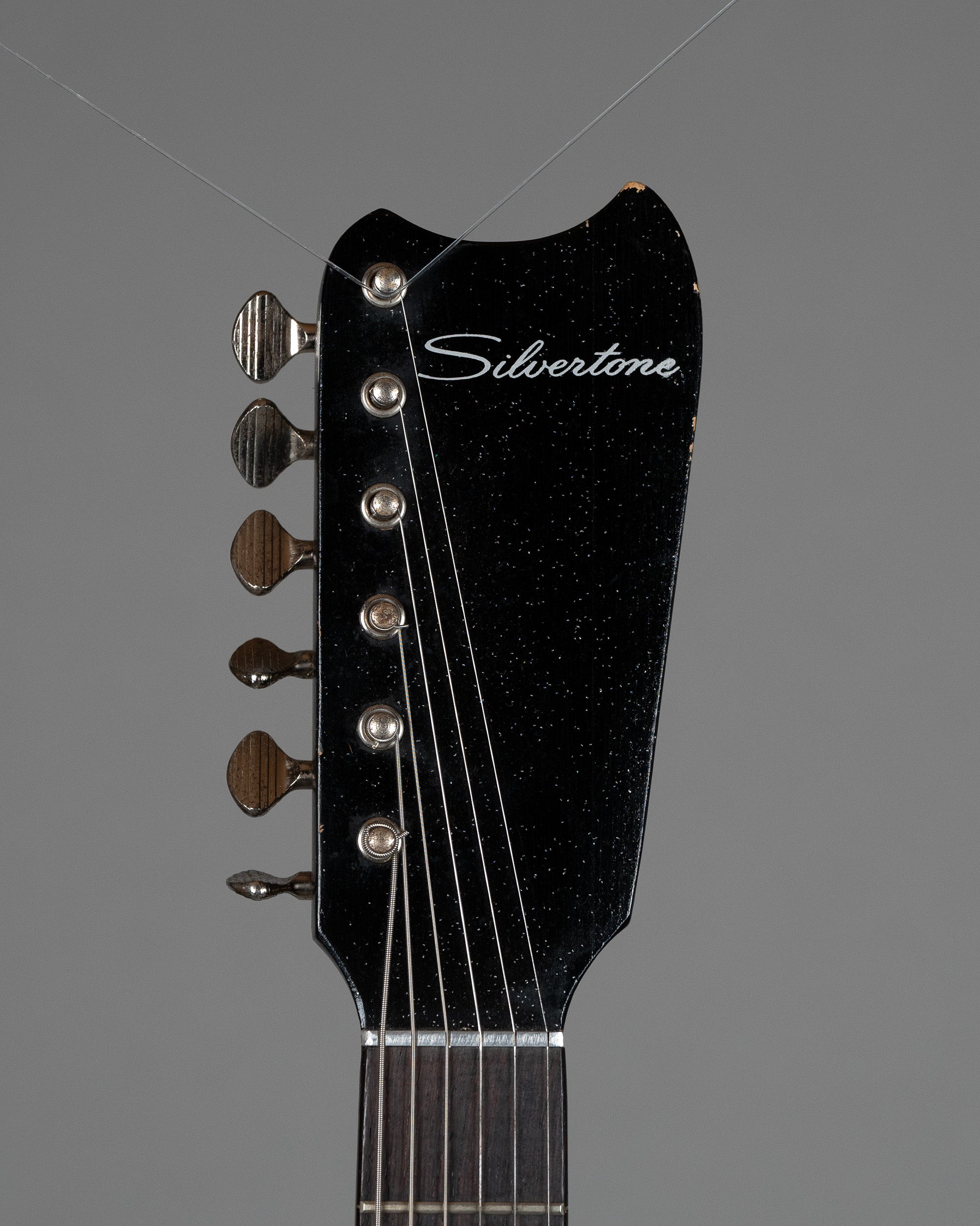 1963 Silvertone 1448 (USA, Black Sparkle)